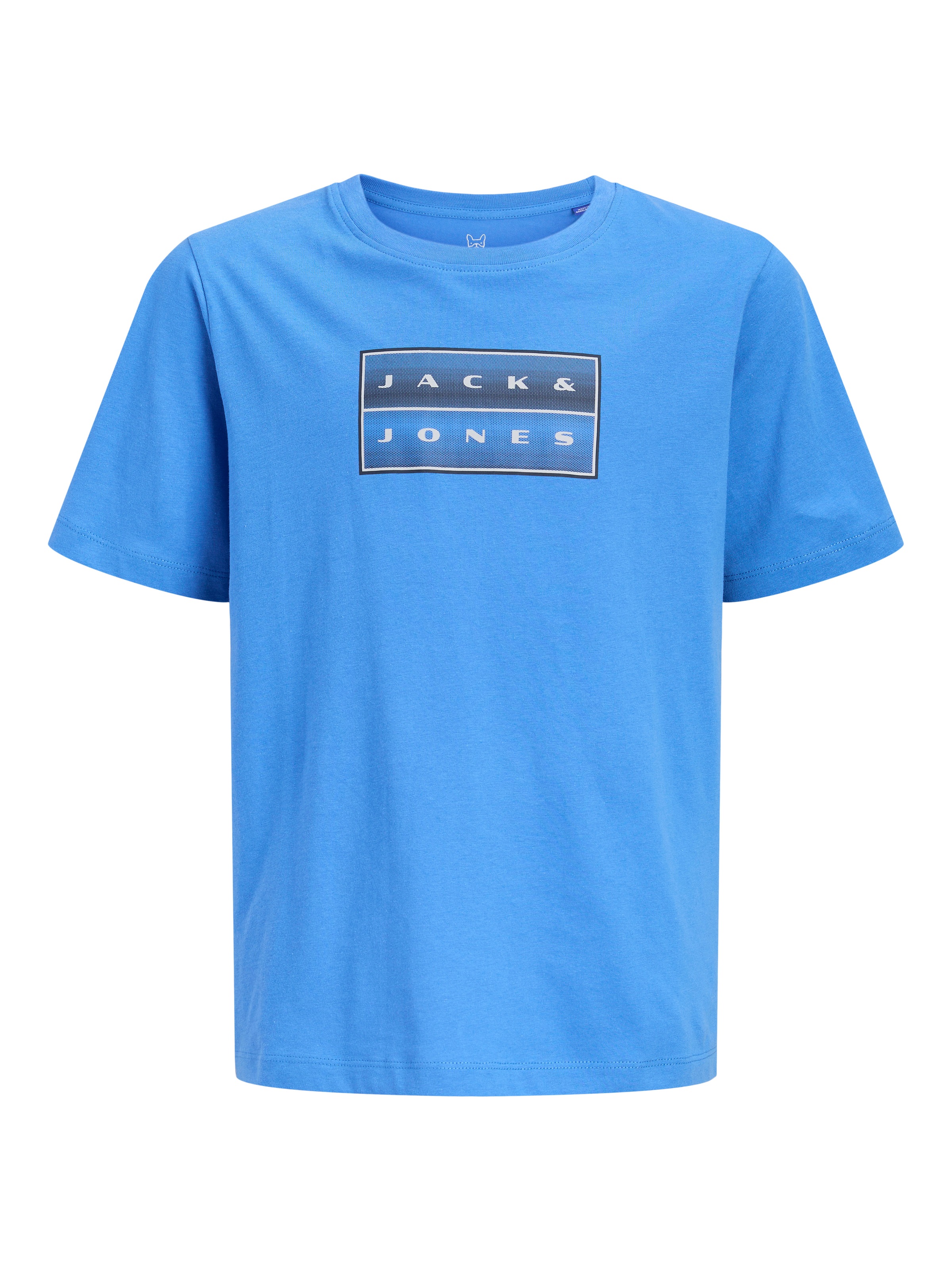Jack & Jones Junior Rundhalsshirt »JCOFUSION DOTS PRINT TEE SS CN JNR« Baumwolle, normal geschnitten
