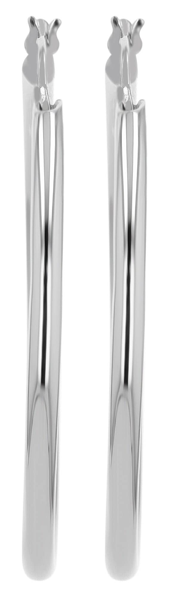 Adelia´s Paar Creolen »Damen Ohrringe ¿ Creole aus 925 Silber«