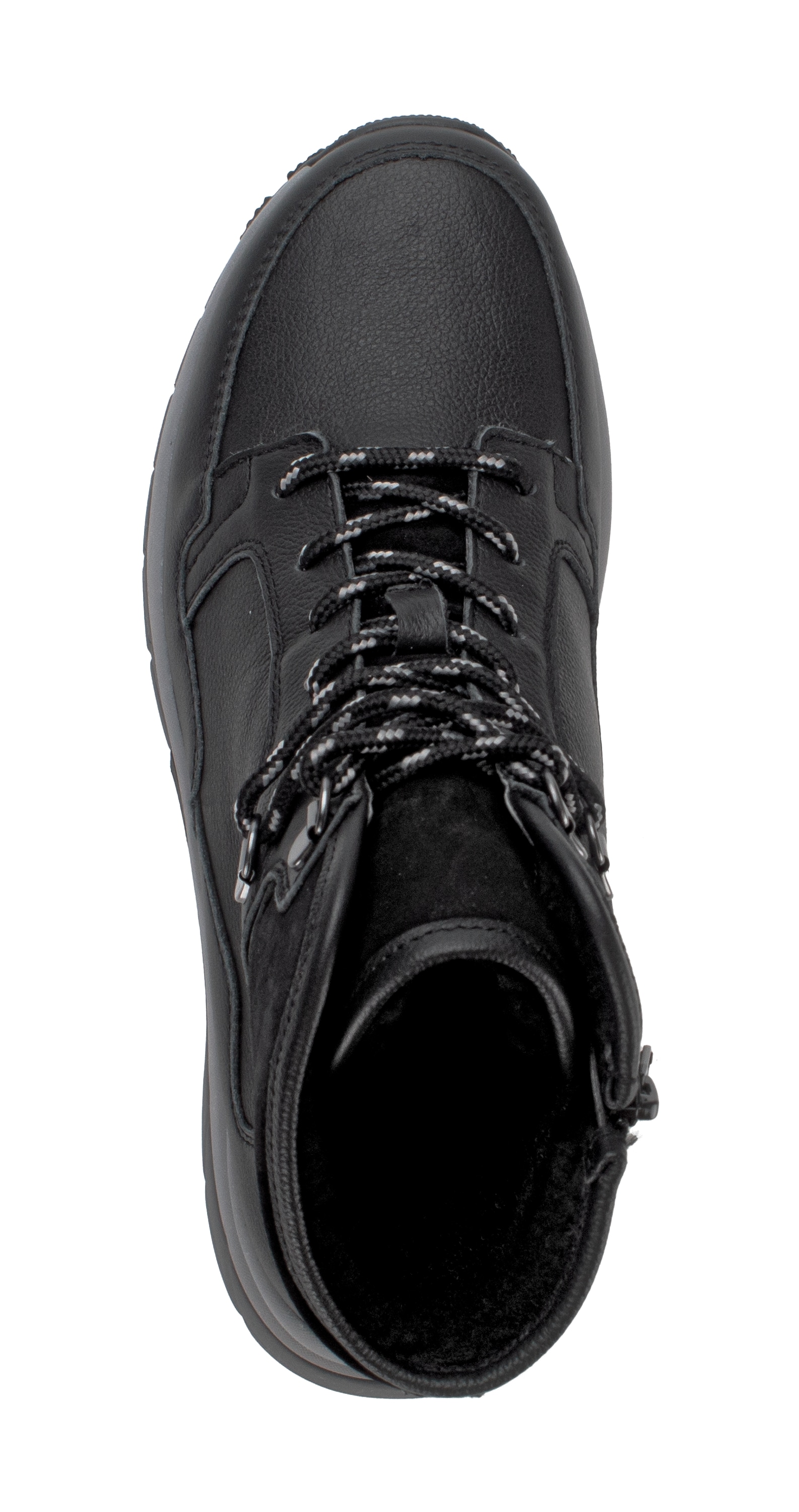 Gabor Rollingsoft Schnürboots  , Keilabsatz, Stiefelette, mit Haken, im Bergsteiger-Look