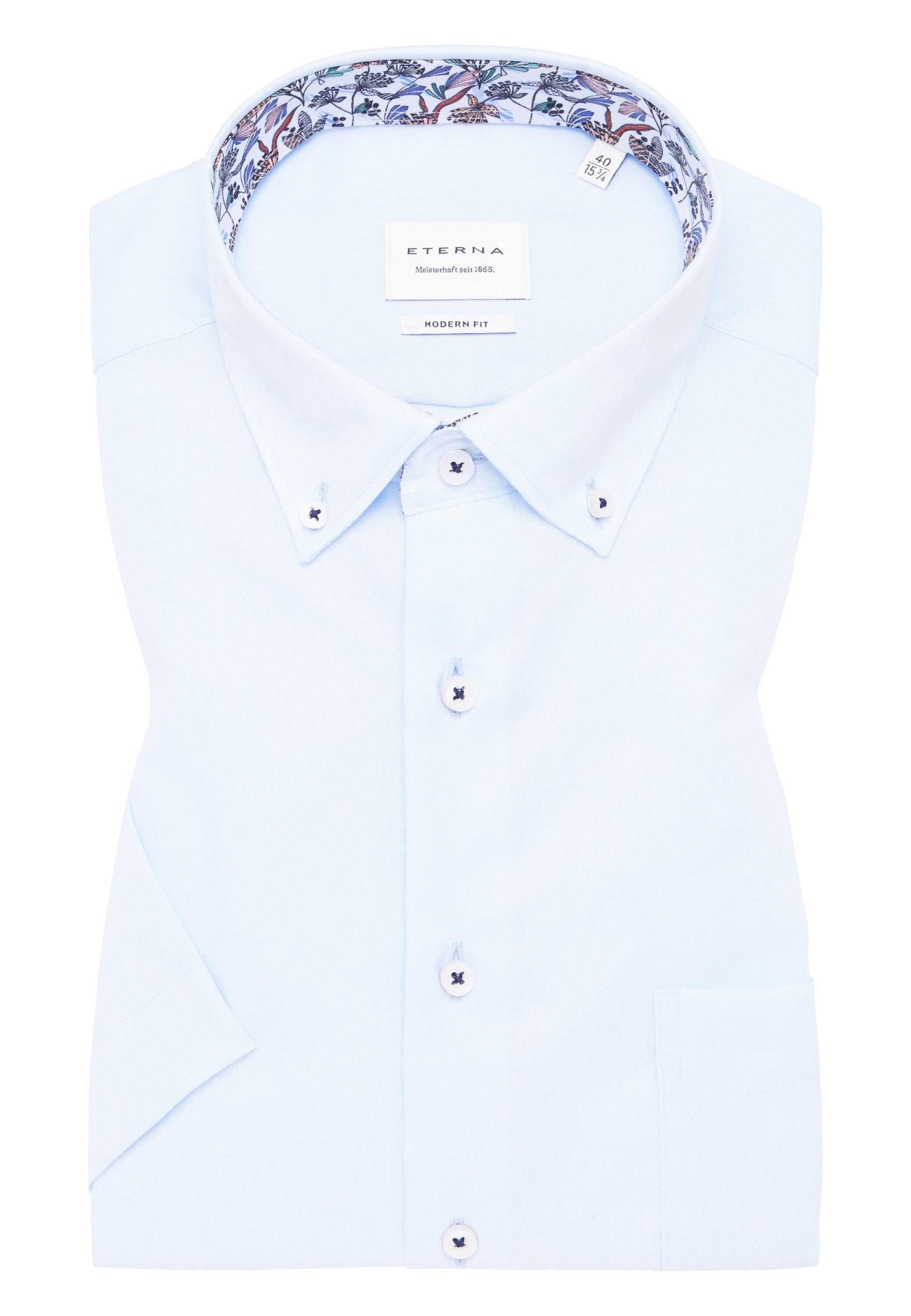 Eterna Kurzarmhemd »MODERN FIT«, NON IRON (bügelfrei)
