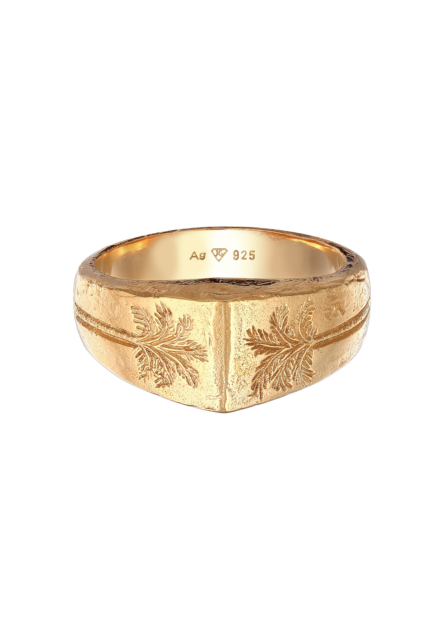 HAZE & GLORY Siegelring »Ring Herren Siegelring - Coconut Society 925 Silber«