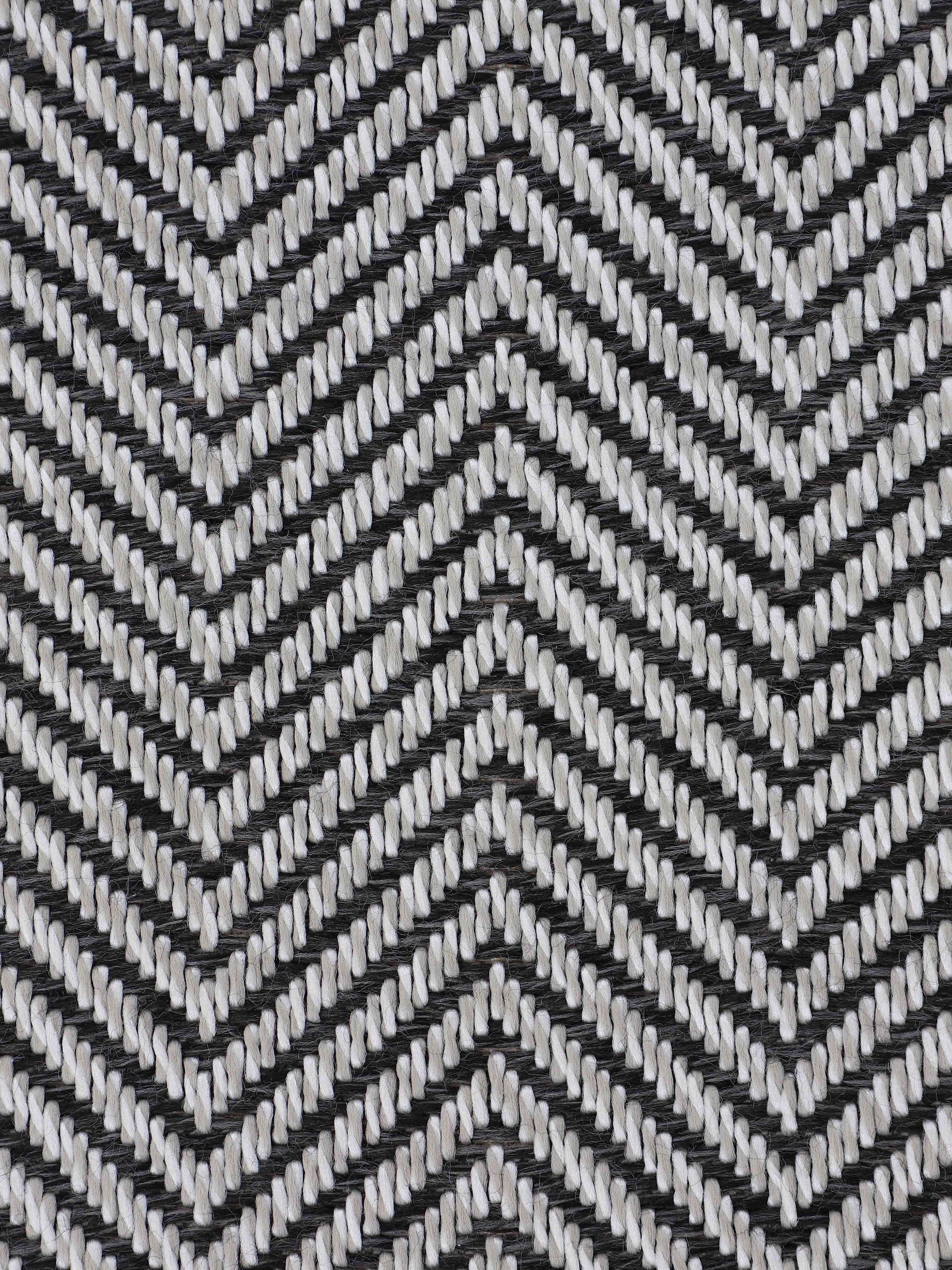 carpetfine Teppich »Boho 106«, rechteckig, 4 mm Höhe, robustes Flachgewebe, Sisal Optik, UV-beständig, Außenbereich