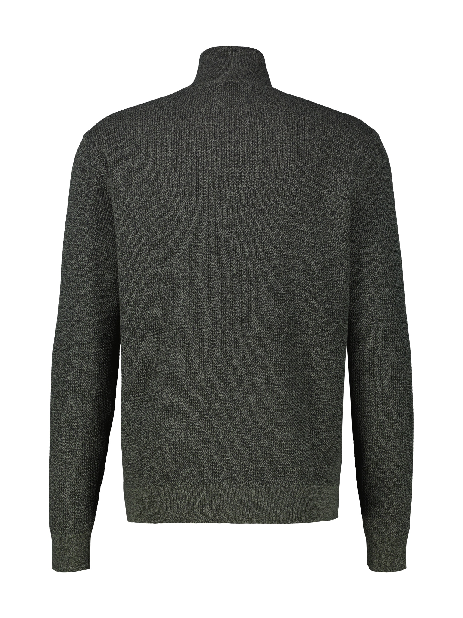 LERROS Strickpullover mit Troyer-Reißverschluss, Stehkragen