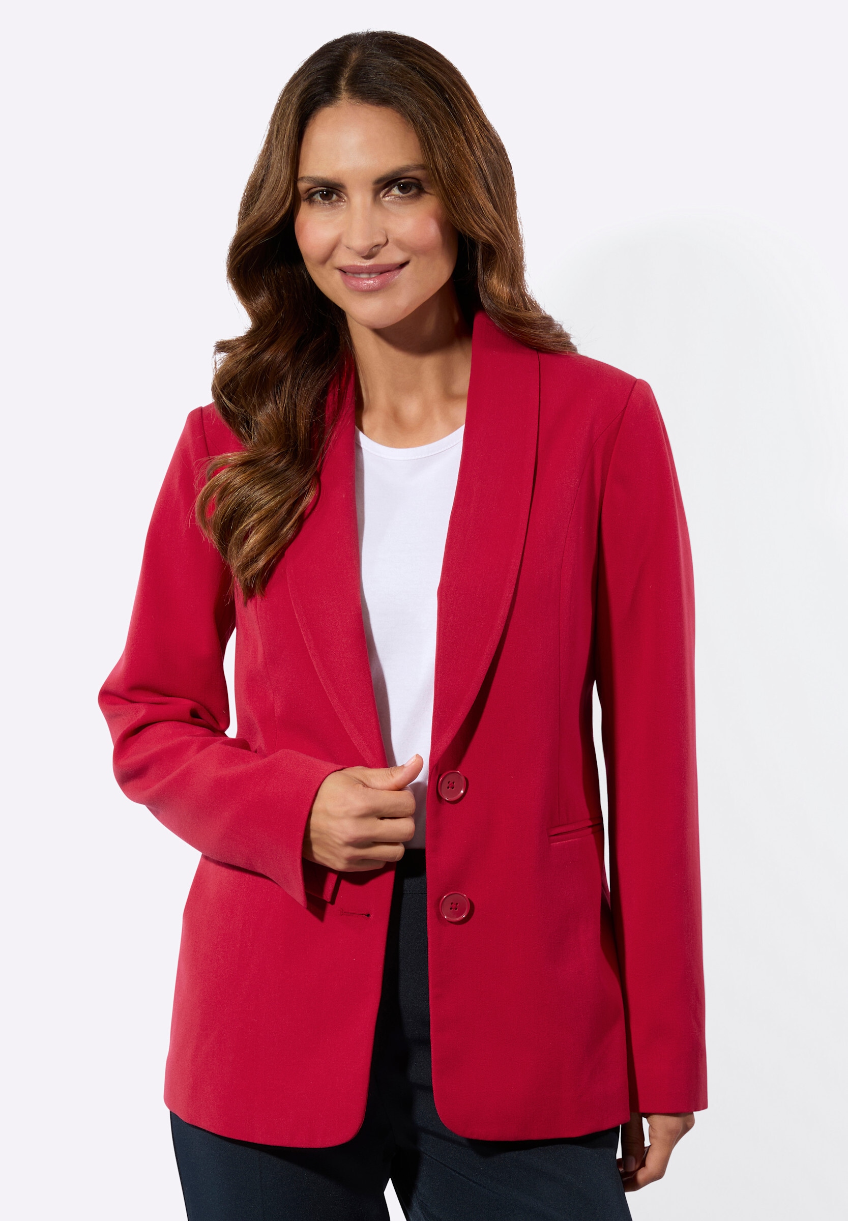 Witt Blusenblazer »Anzug-Blazer Blazer mit Schulterpolstern«