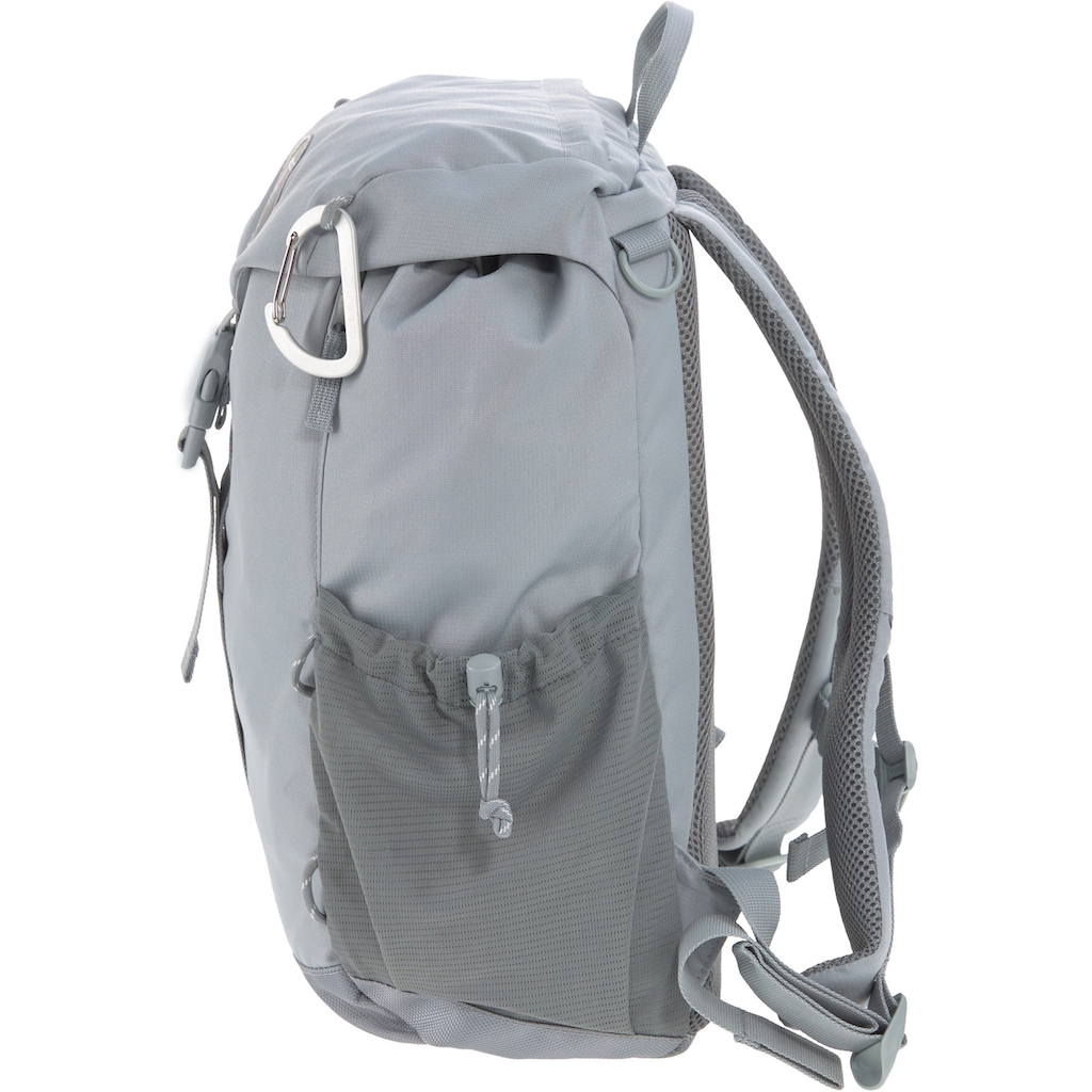 LÄSSIG Wickelrucksack »Green Label, Outdoor, Grey«, Reflektoren