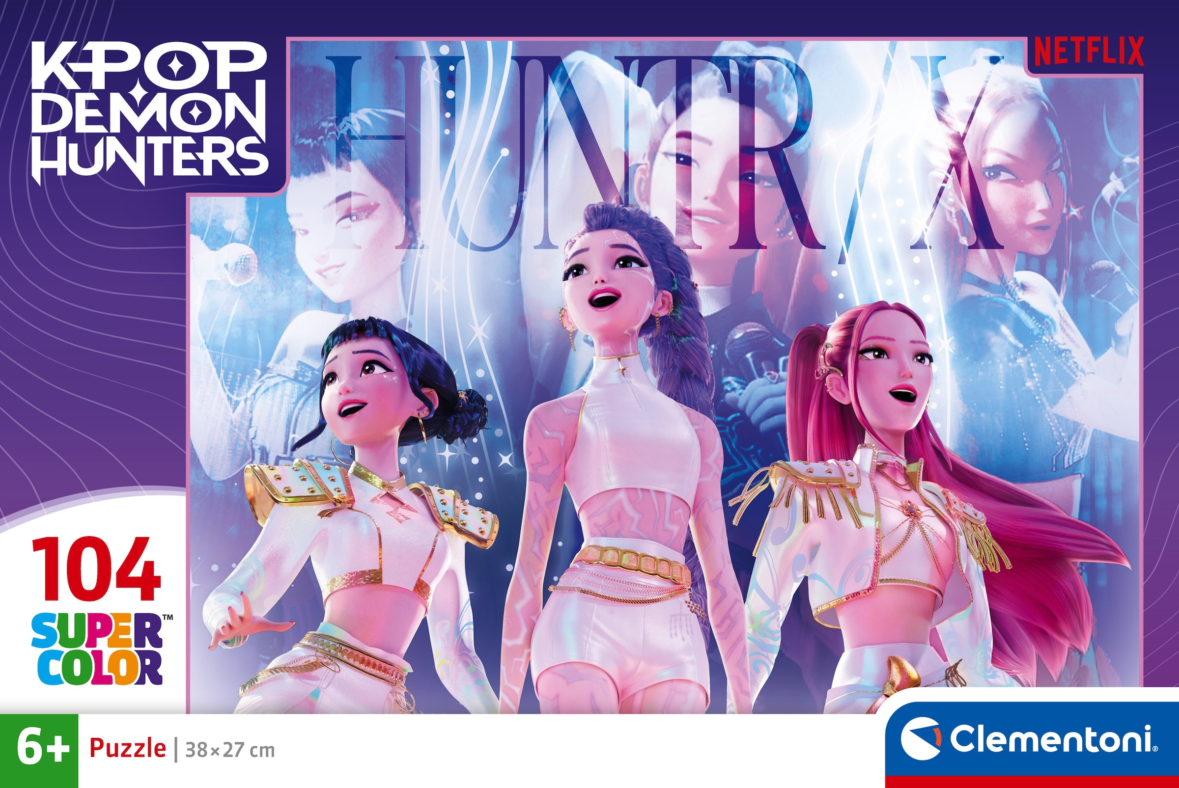 Clementoni® Puzzle »Supercolor K-Pop Demon Hunters« Made in Europe