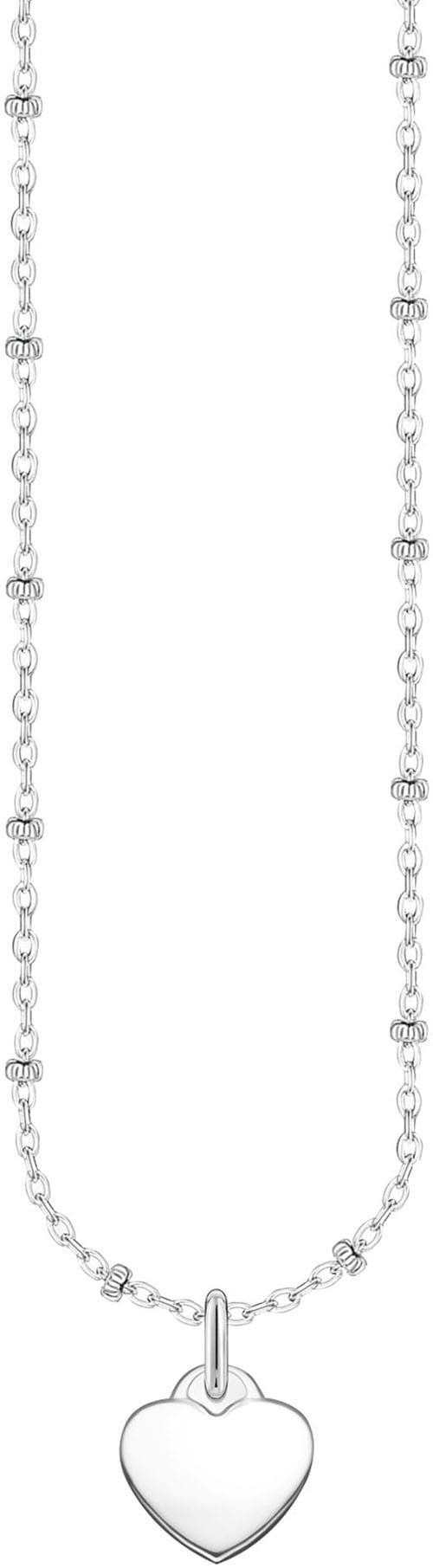 THOMAS SABO Kette mit Anhänger »Schmuck Silber 925 Halskette mit Anhänger Herz, KE2287-001-21-L45v«