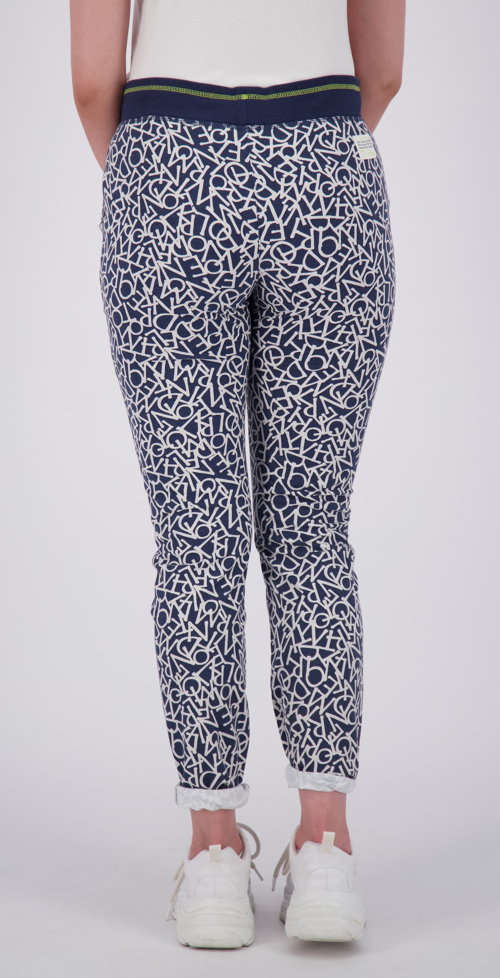 LPO Sweathose »ADA WOMEN«, elastischer Bund, Kordelzug, Allover Print