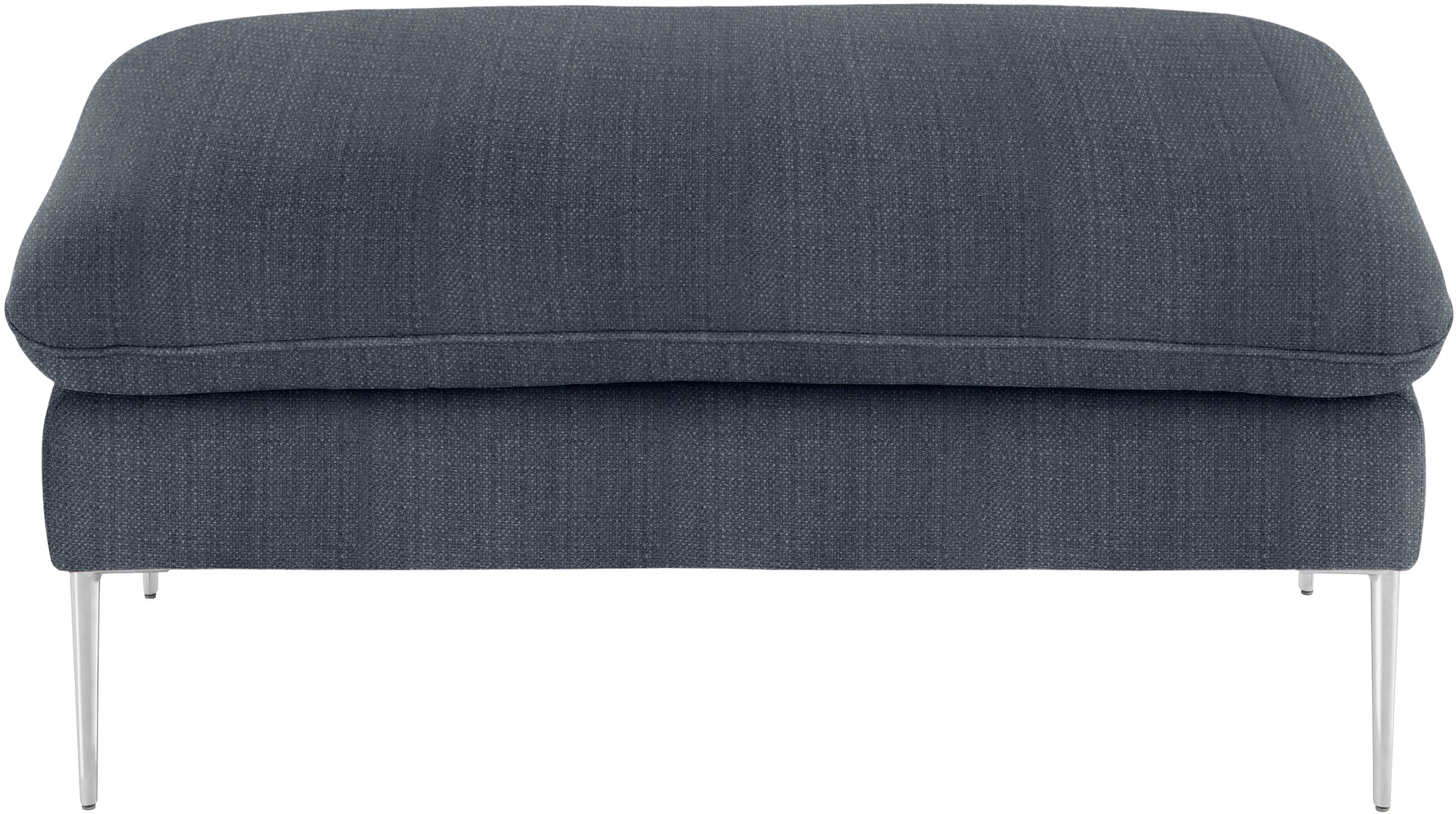 W.SCHILLIG Hocker »enjoy&MORE«, Füße Chrom glänzend, Breite 106 cm