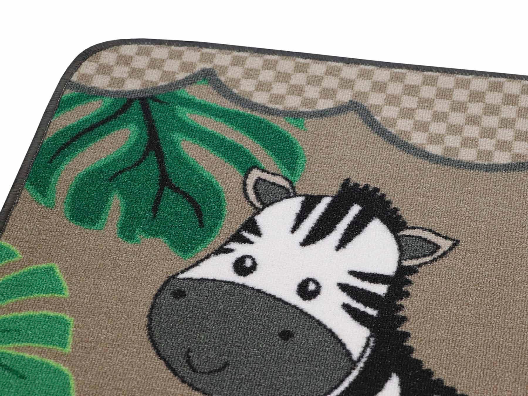 Primaflor-Ideen in Textil Kinderteppich »SAFARI«, rechteckig, Motiv Tiere  der Savanne, Kinderzimmer bestellen bei OTTO
