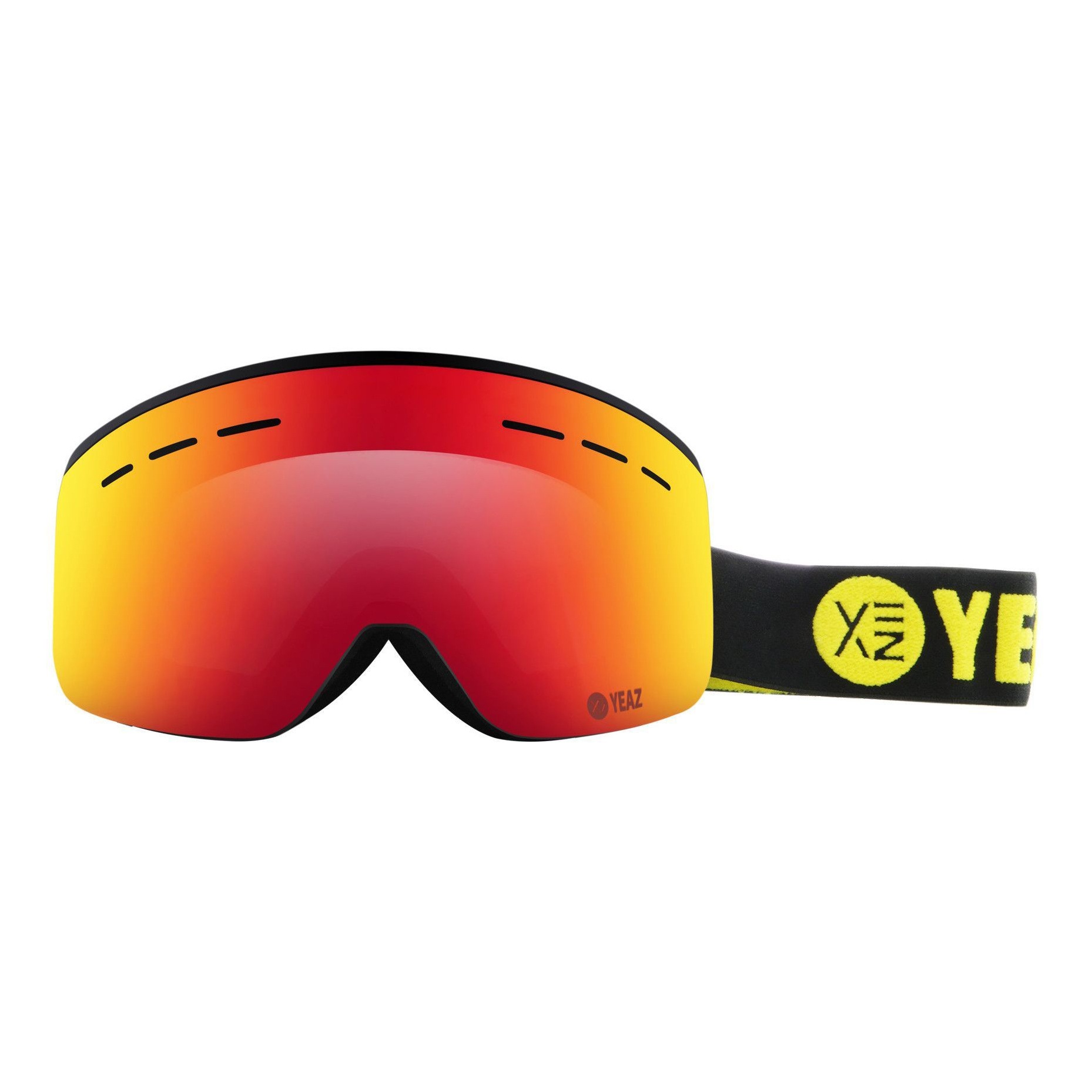 YEAZ Snowboardbrille »Ski- Snowboardbrille schwarz RISE«