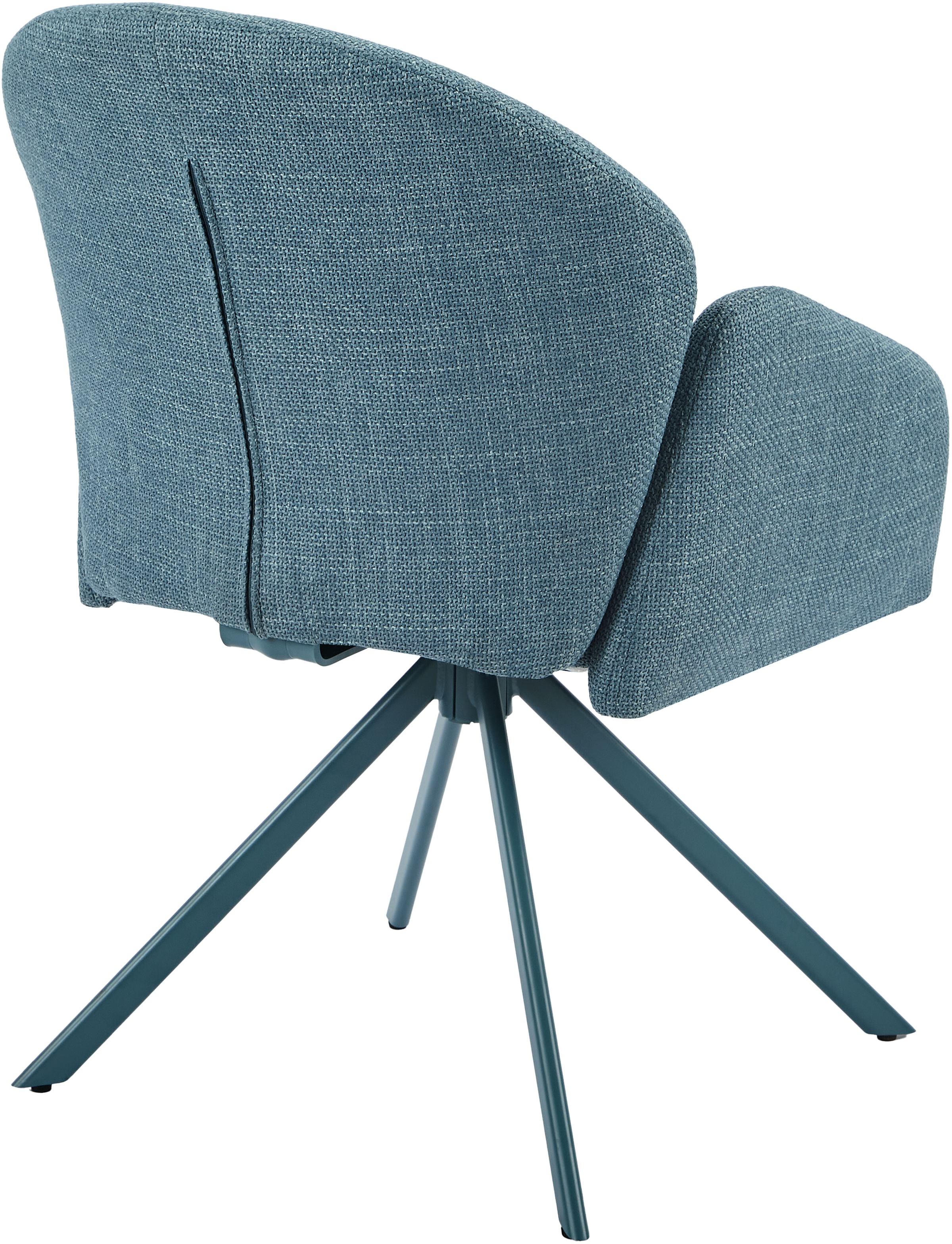 HELA Armlehnstuhl »HOLLY« (Set) 2 Stk.360° drehbar, Armlehnen, Gestell angepasst, Swing Back Komfortrücken