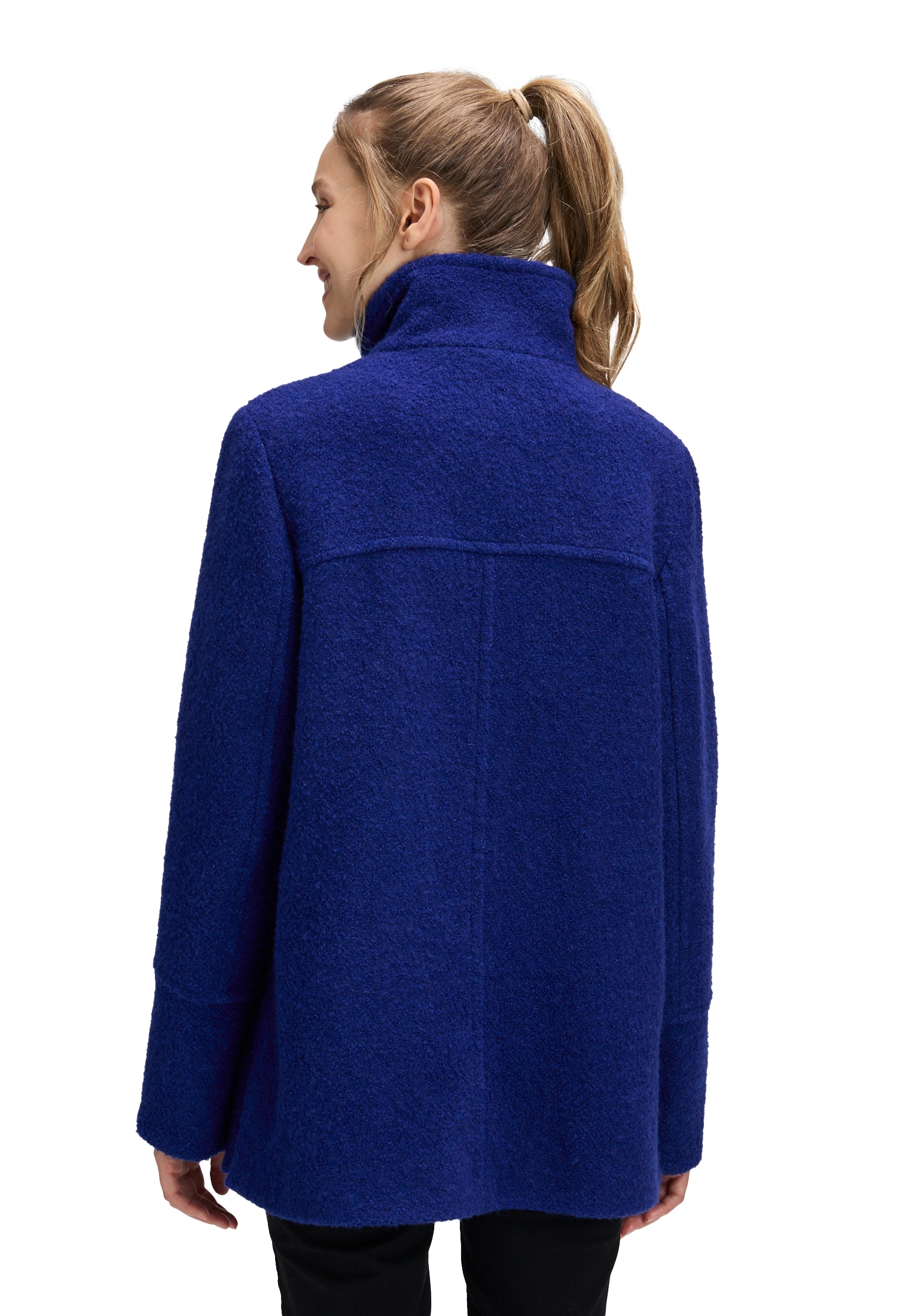 Gil Bret Wolljacke ohne Kapuze mit Stehkragen