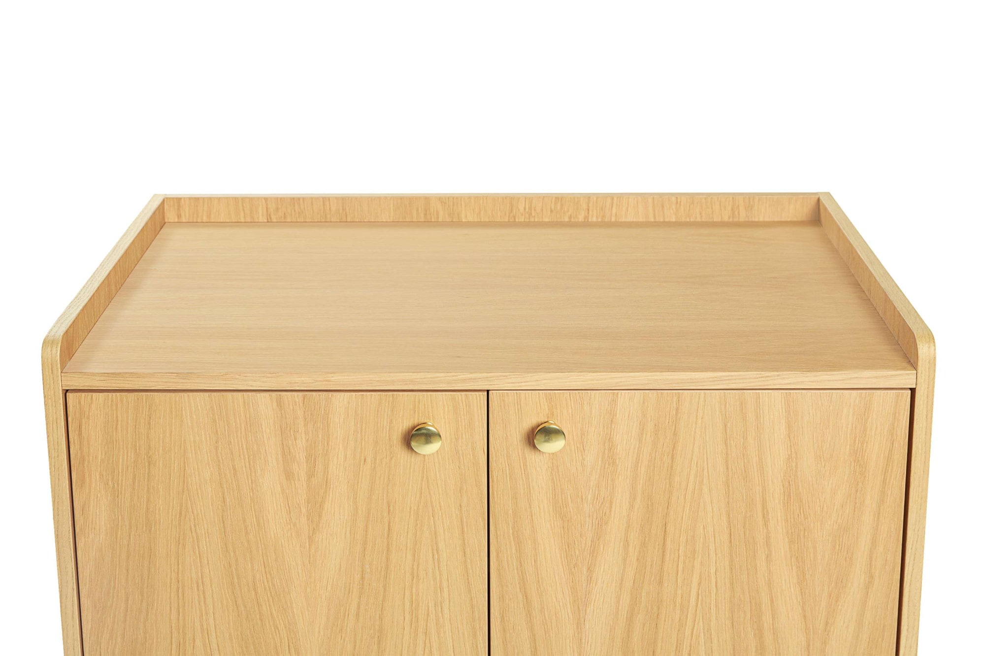 Woodman Kommode »Nice«, Breite 75 cm, 2-türig, mit Echtholzfurnier aus Eiche, FSC®