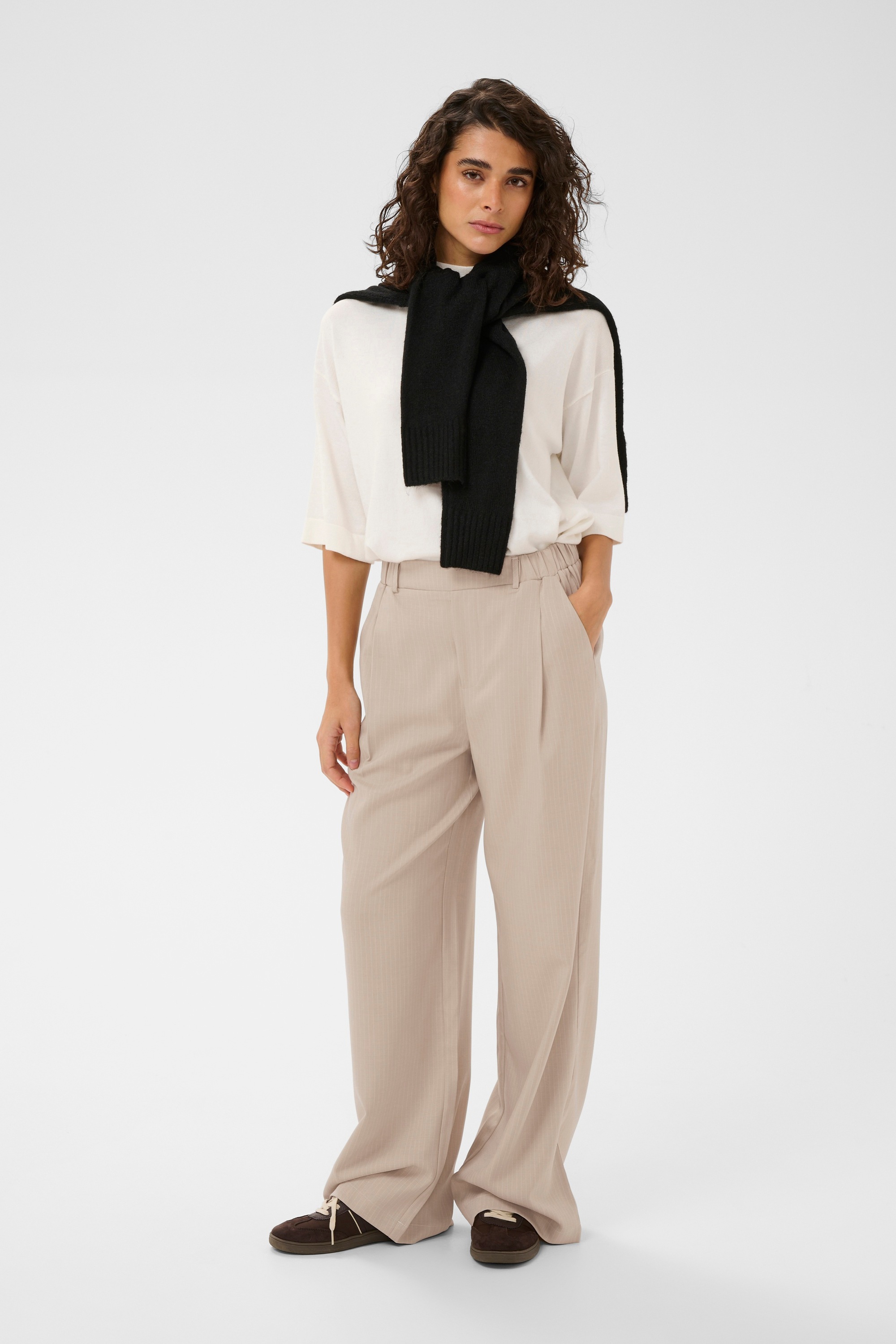 KAFFE Stoffhose »Casual Hose KAkaren«