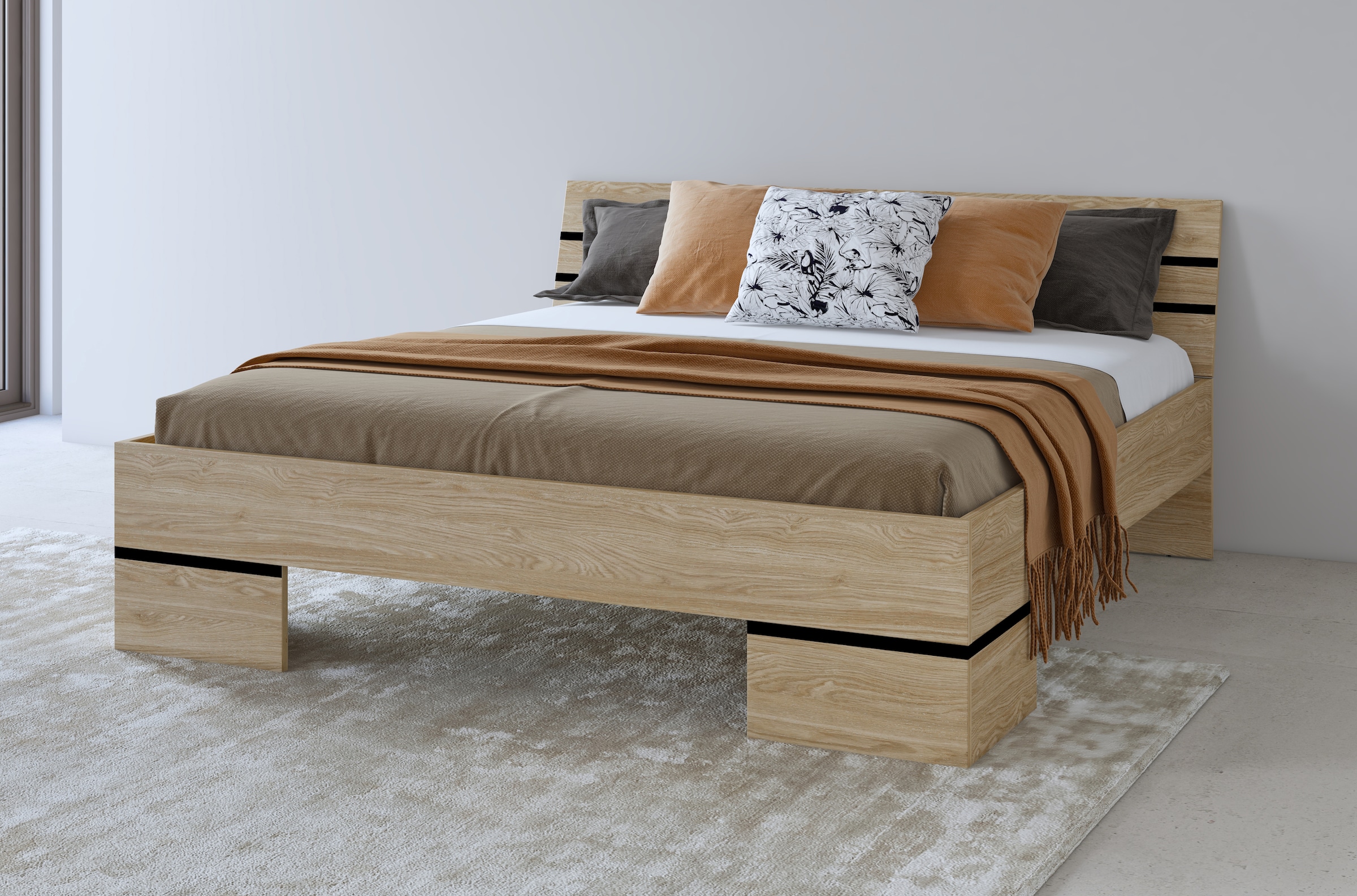 Helvetia Bett »Violla«, aus FSC®-zertifiziertem Holzwerkstoff bei OTTO