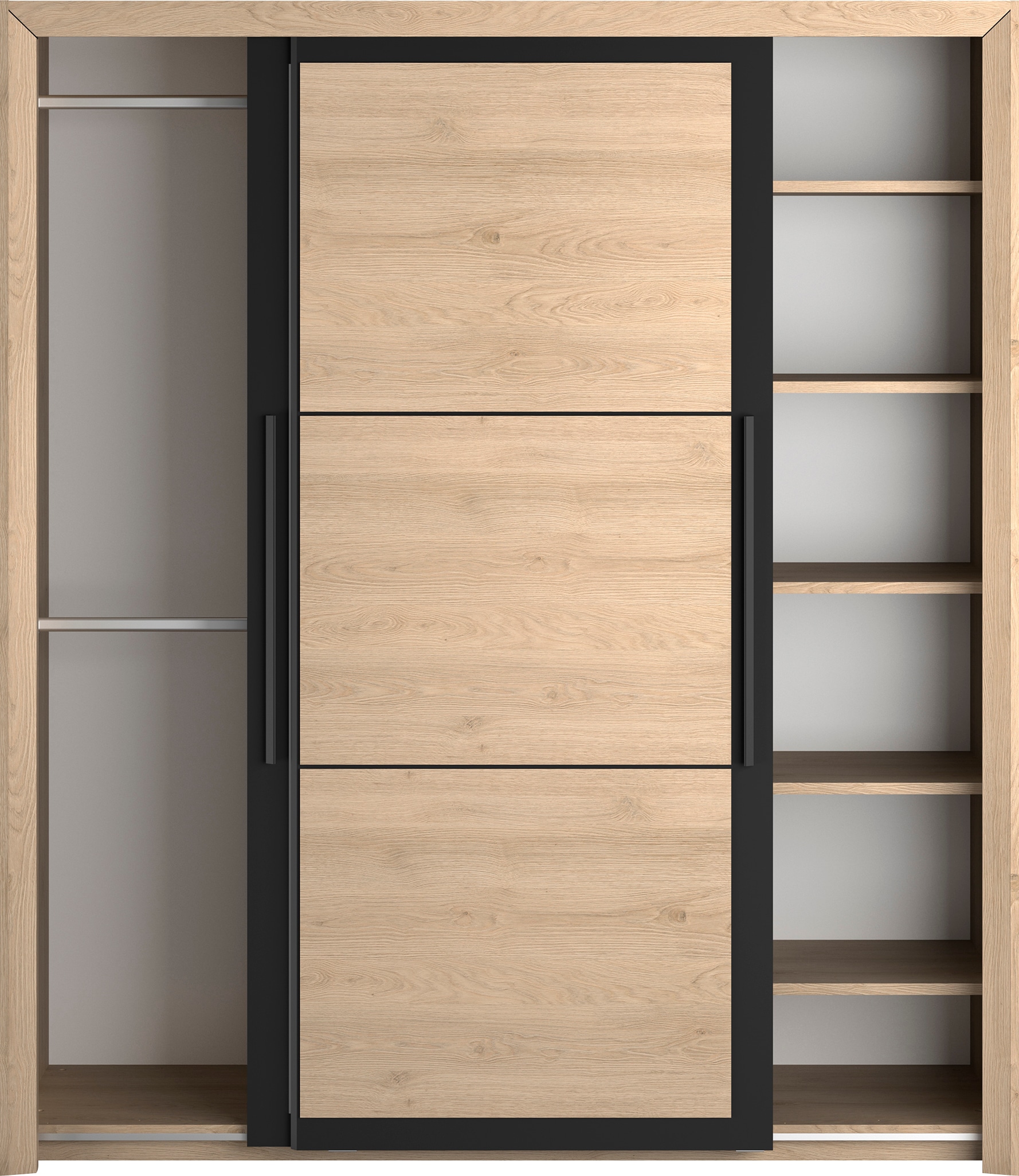 Gami Kleiderschrank »Kleiderschrank 2 Türen, Kinderkleiderschrank«, In 2 Farben erhältlich