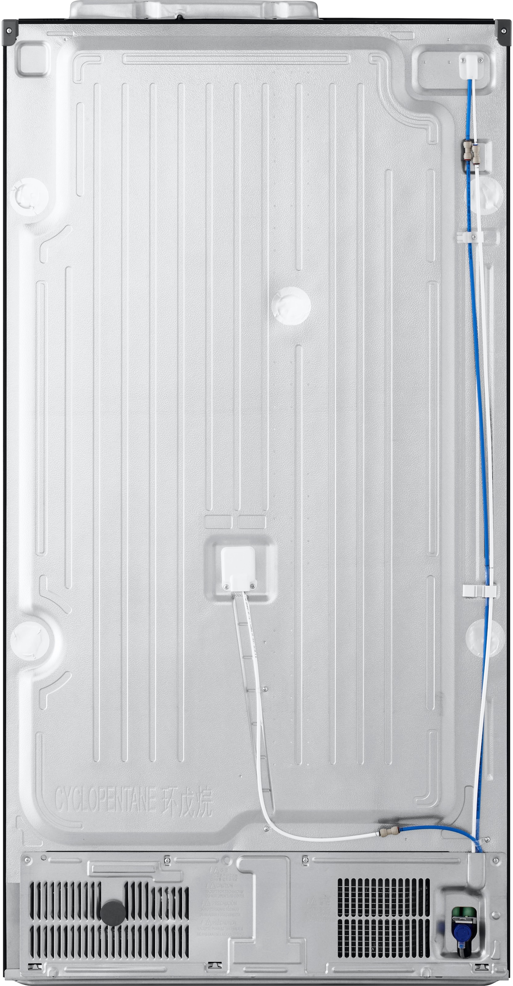 LG Side-by-Side »GSLC41EPPE« 179 cm hoch 91,3 cm breit Total No Frost, LINEARCooling, Multi-Airflow, Integrierter Wassertank