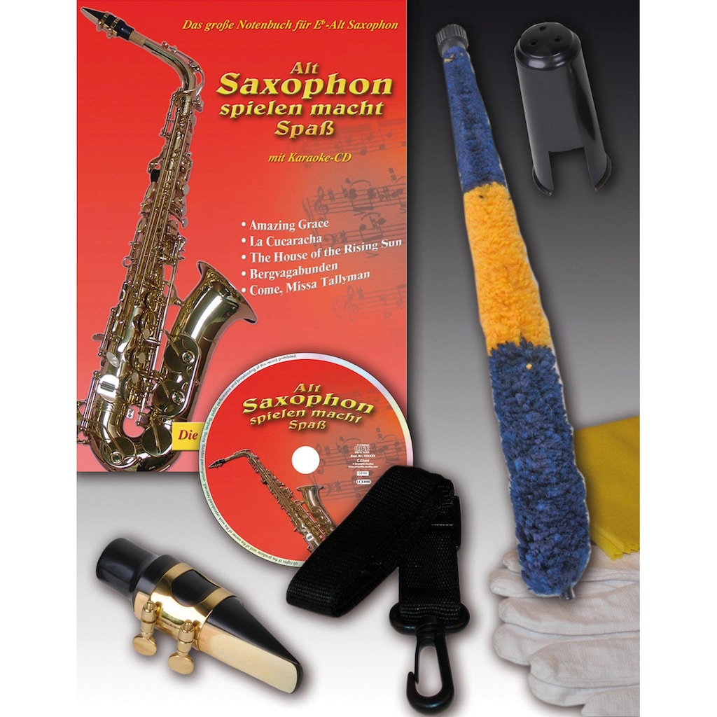 Clifton Saxophon »Eb-Alt«, (Set, 4 St.)