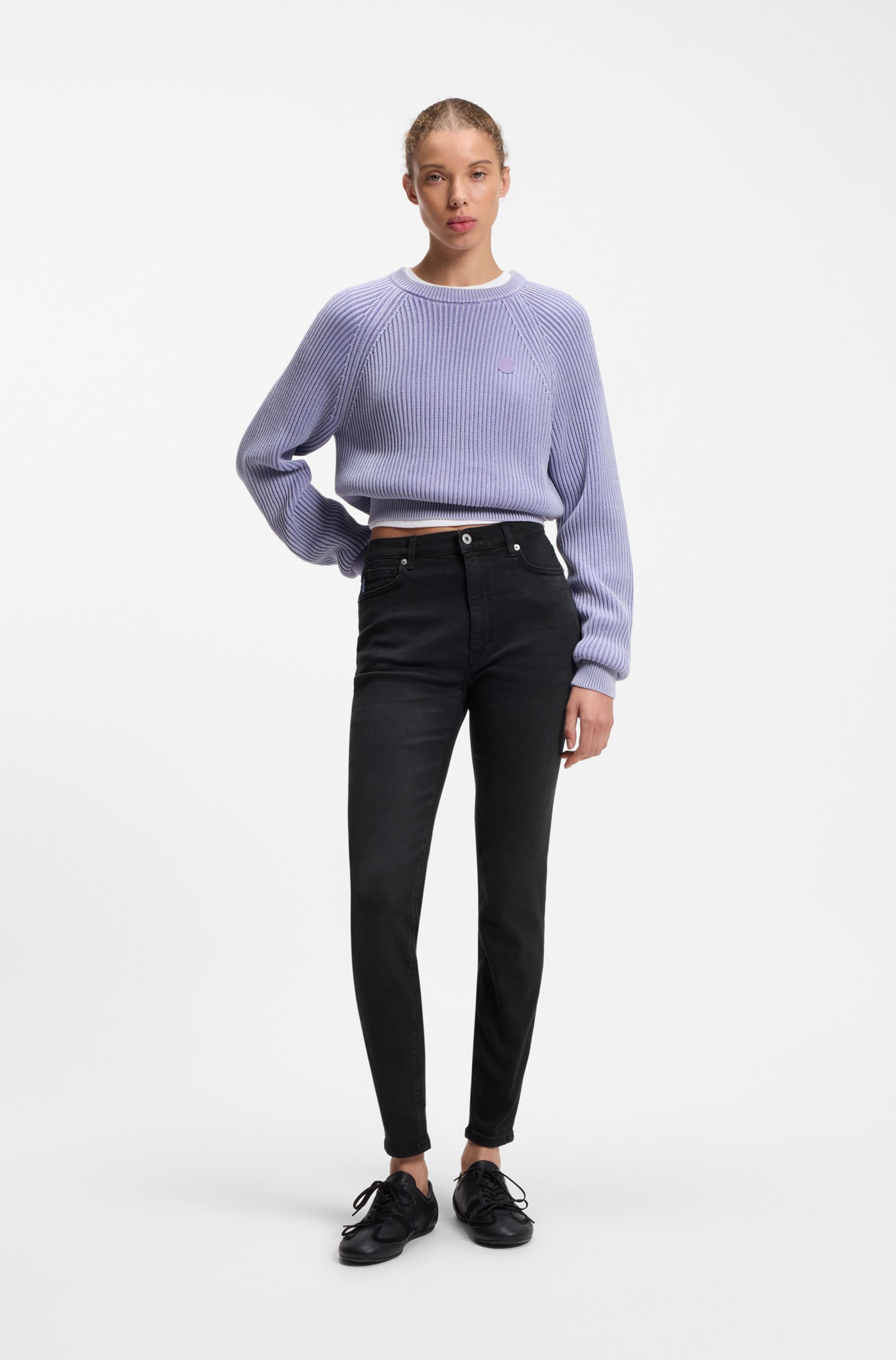 HUGO Blue Skinny-fit-Jeans »Malu« Skinny Fit mit mittlerer Leibhöhe