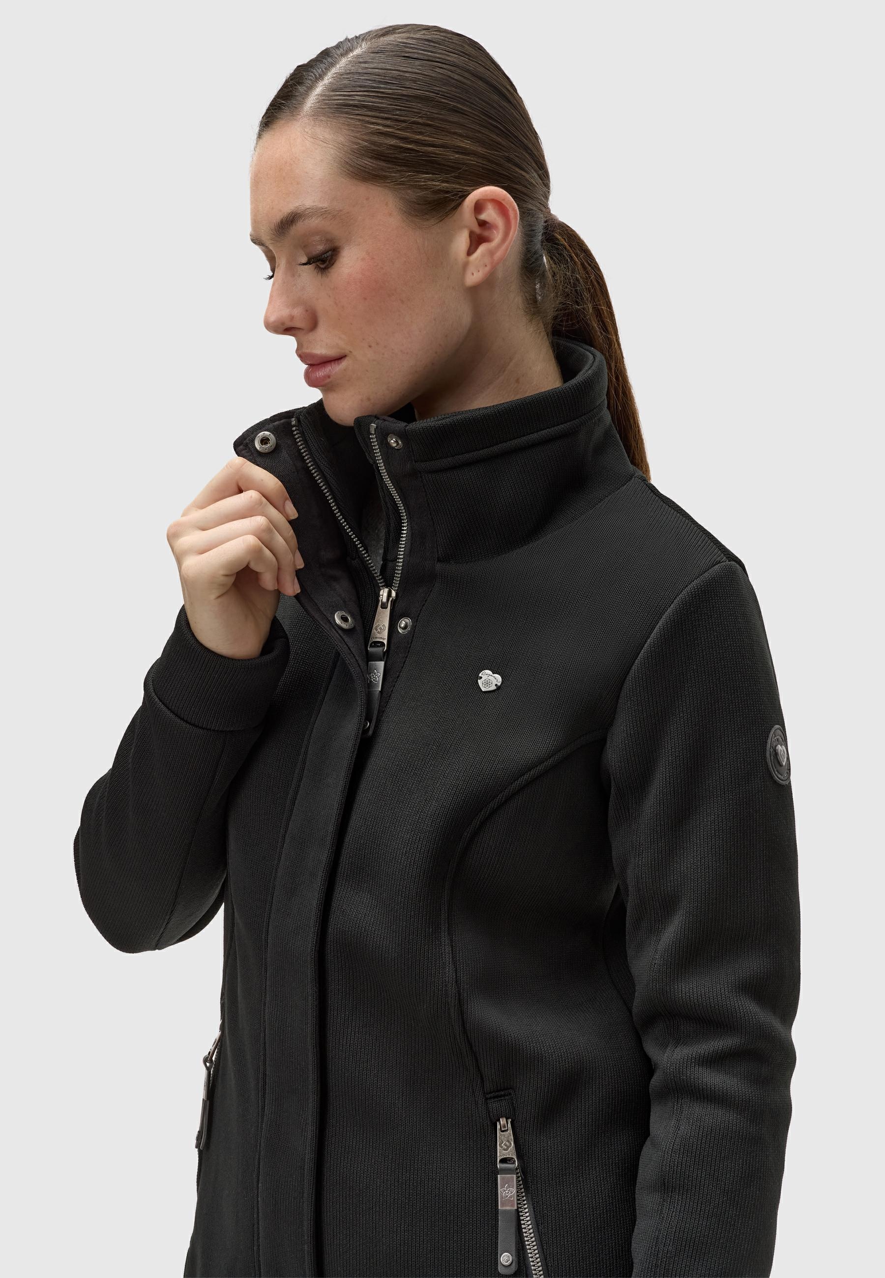 Ragwear Kurzjacke »Sweatjacke Letrice Bonded«