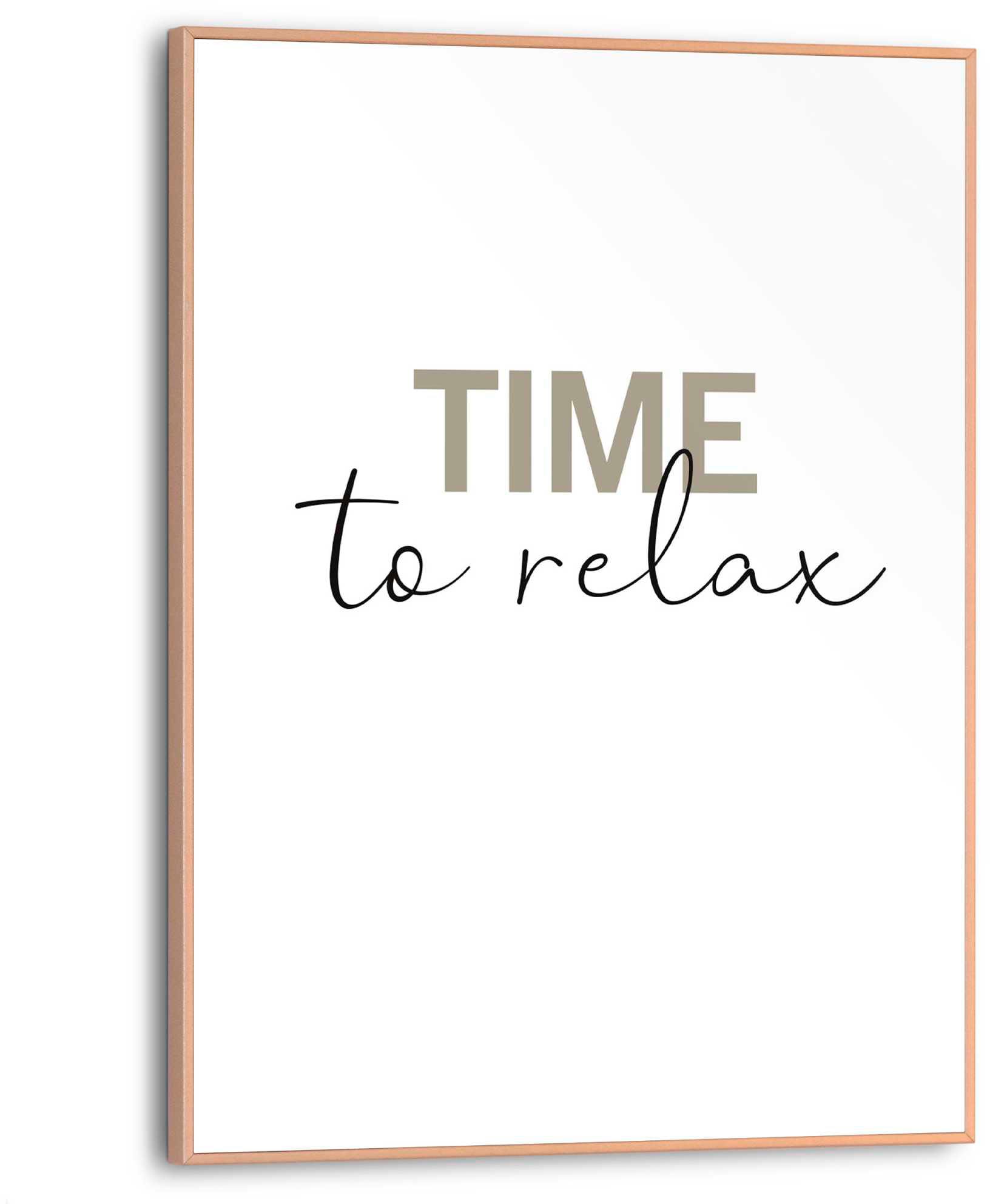 relax« kaufen »Time to bei Reinders! Poster OTTO