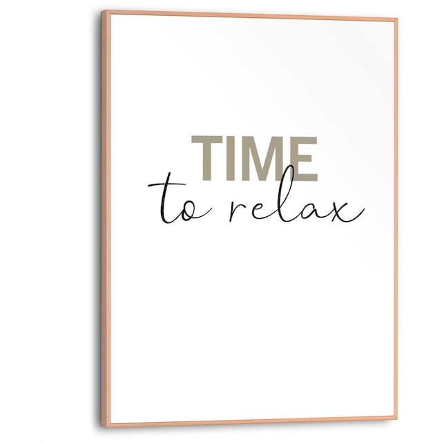 Reinders! Poster »Time to relax« kaufen bei OTTO