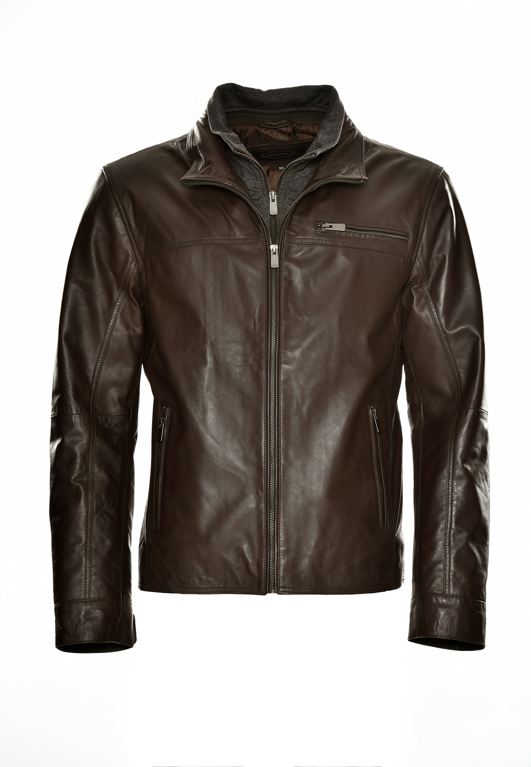 JCC Lederjacke »31020352«, Lederjacke leicht wattiert