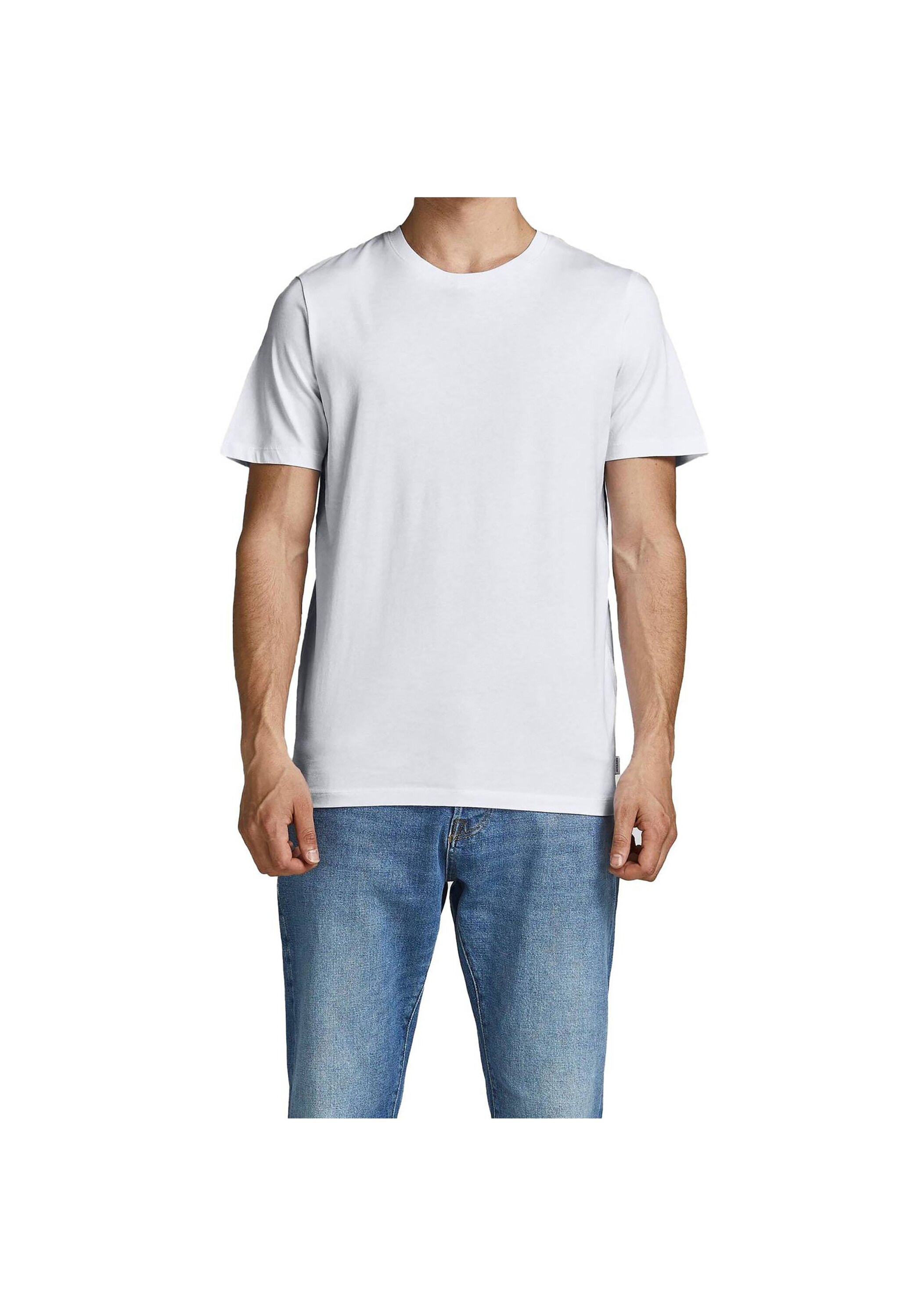 Jack & Jones T-Shirt »T-Shirt JJEORGANIC BASIC TEE O-NECK 10PK 10er Pack« 10