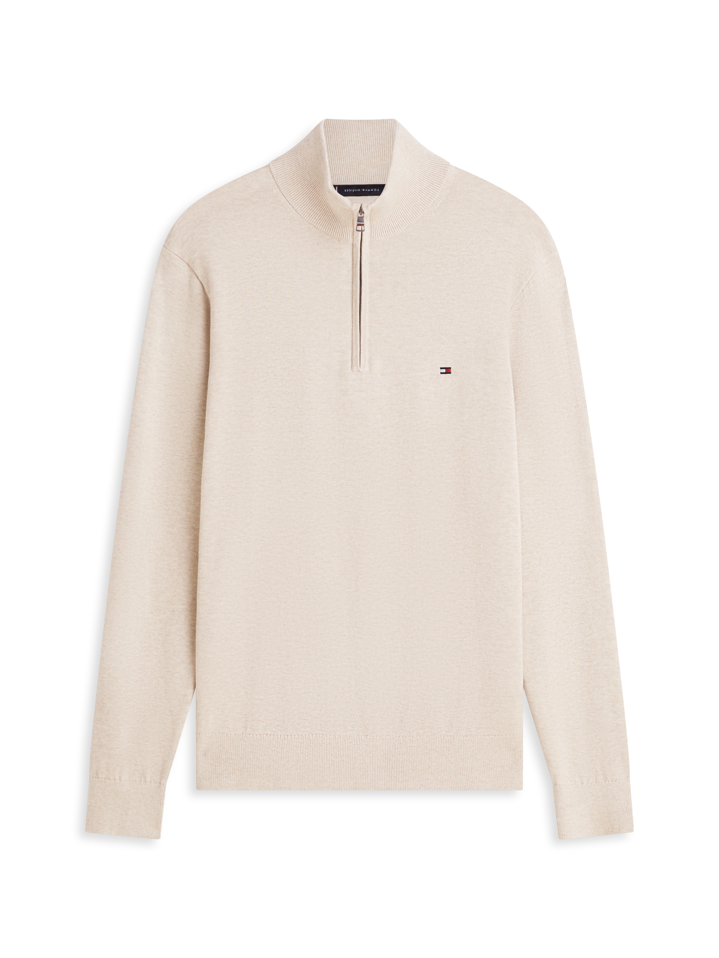 Tommy Hilfiger Troyer »ESSENTIAL COTTON ZIP MOCK«