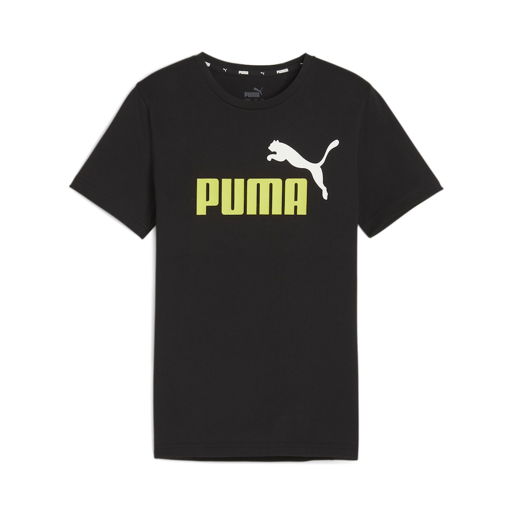 PUMA T-Shirt »ESS+ 2 COL LOGO TEE B«