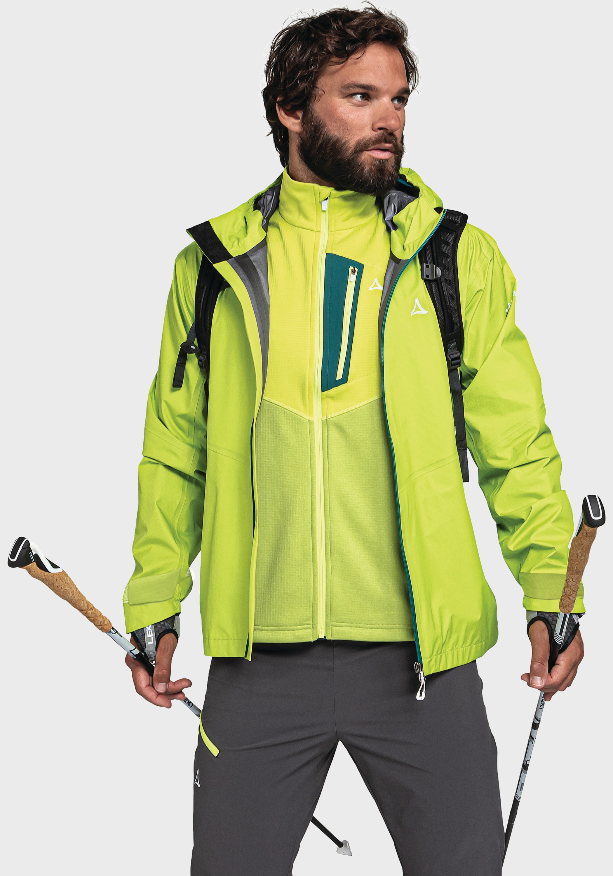 Schöffel Outdoorjacke »3L Jacket Ryten M«, mit Kapuze