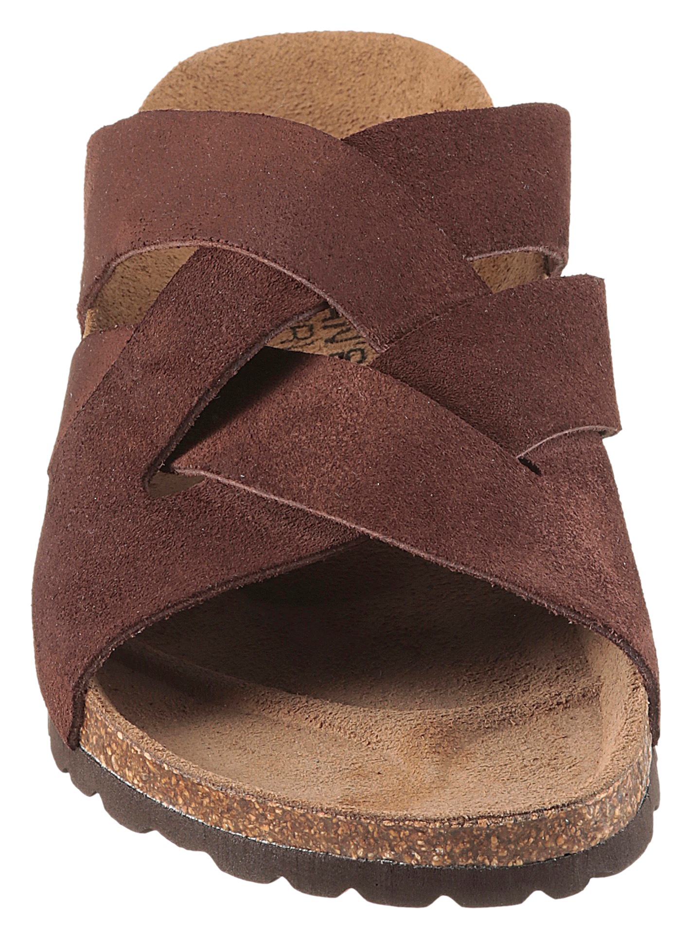 Man's World Pantolette  Schlappen, Sommerschuh, Hausschuh mit vorgeformtem Fußbett