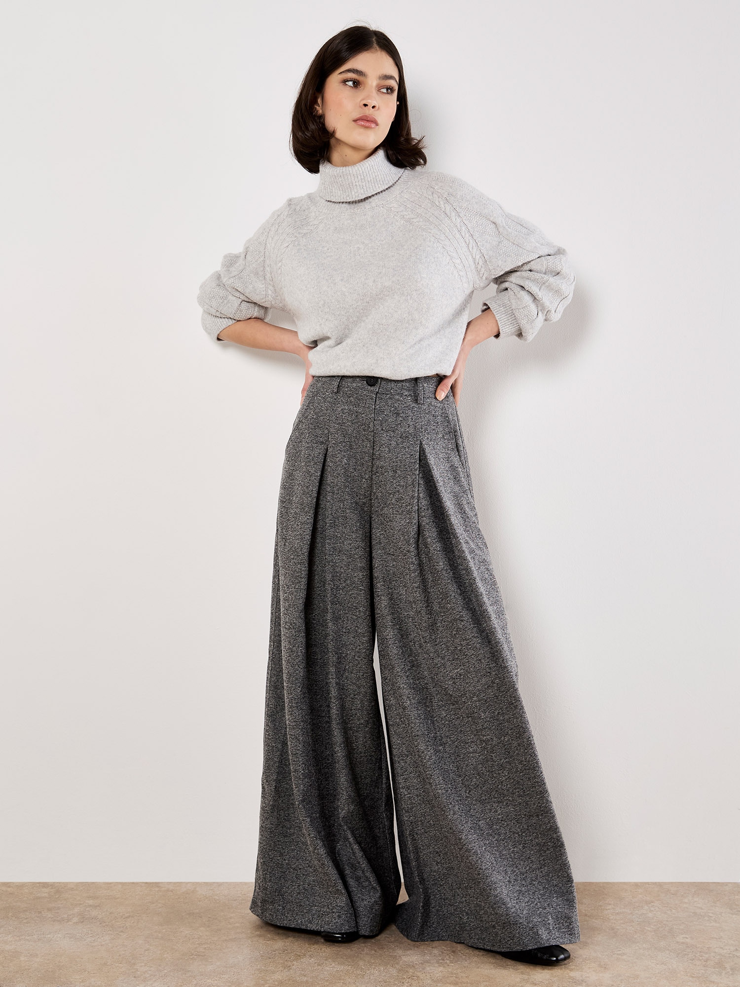 Apricot Stoffhose »Stoffhose«  mit extrem weitem Bein
