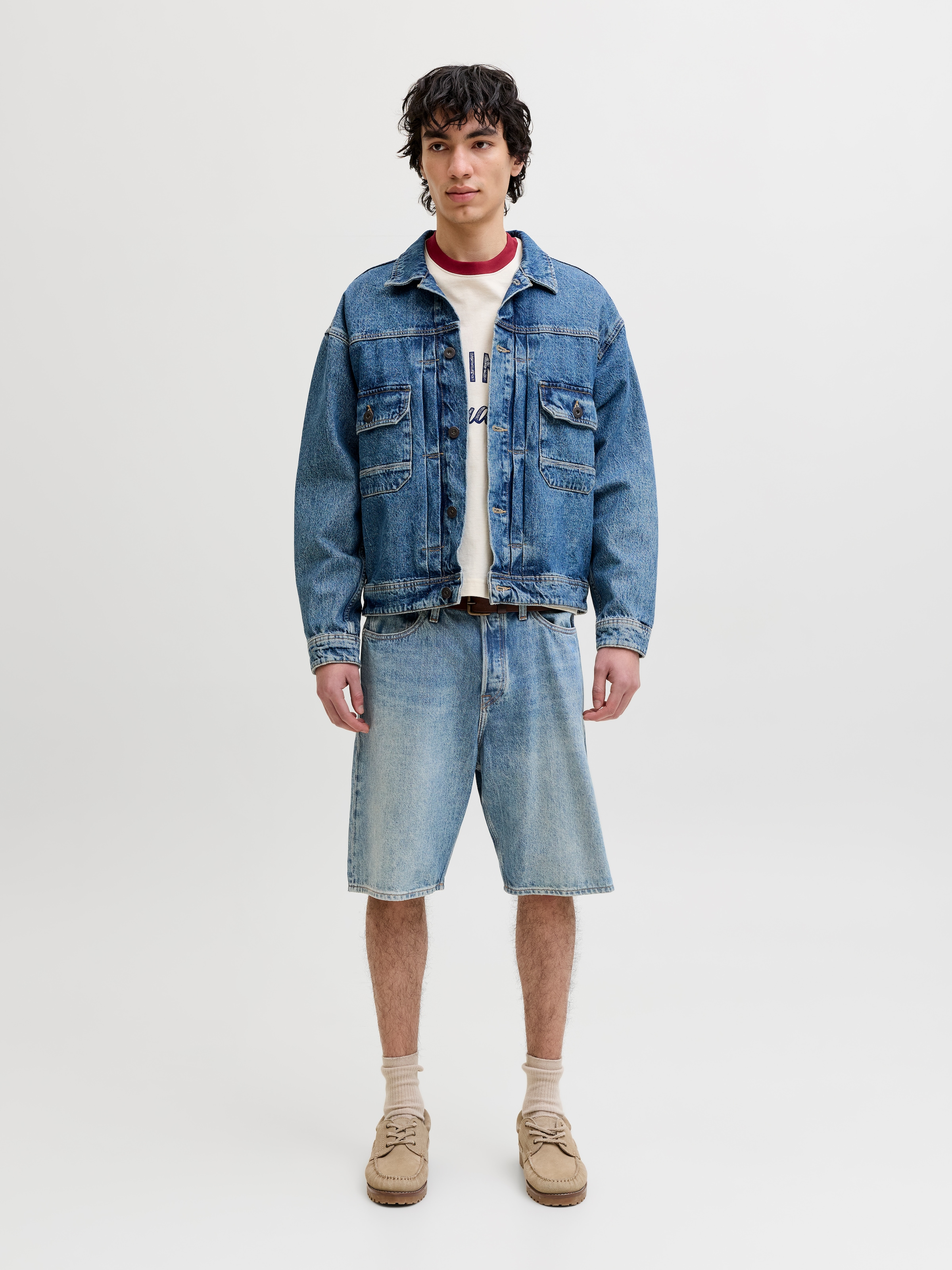 Jack & Jones Relaxshorts »JJIALEX JJORIGINAL SHORTS SBD 300 SN«  Baumwolle, relaxed fit