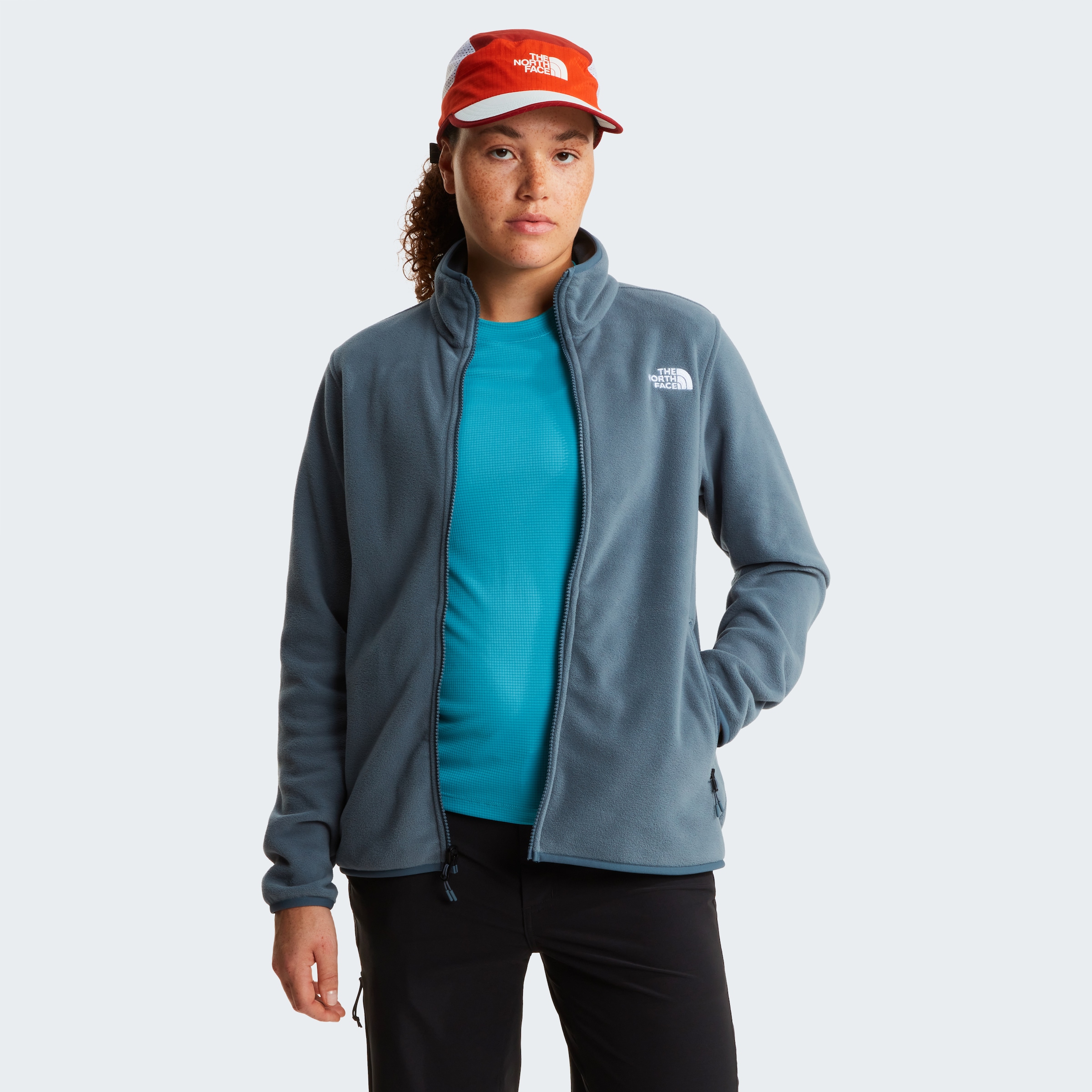 The North Face Fleecejacke »W GLACIER FLEECE JACKET« für Erwachsene, feuchtigkeitsabweisendes Material, sportlicher Stil