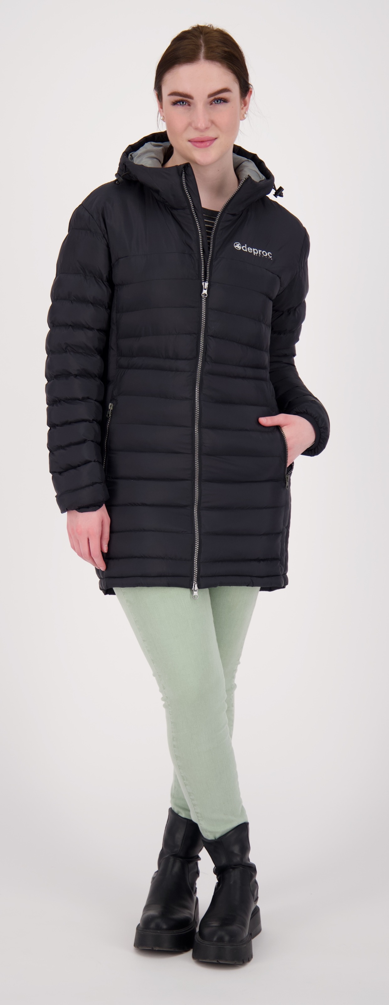 DEPROC Active Steppjacke »GILMOUR III NEW LONG« auch in Großen Größen erhältlich