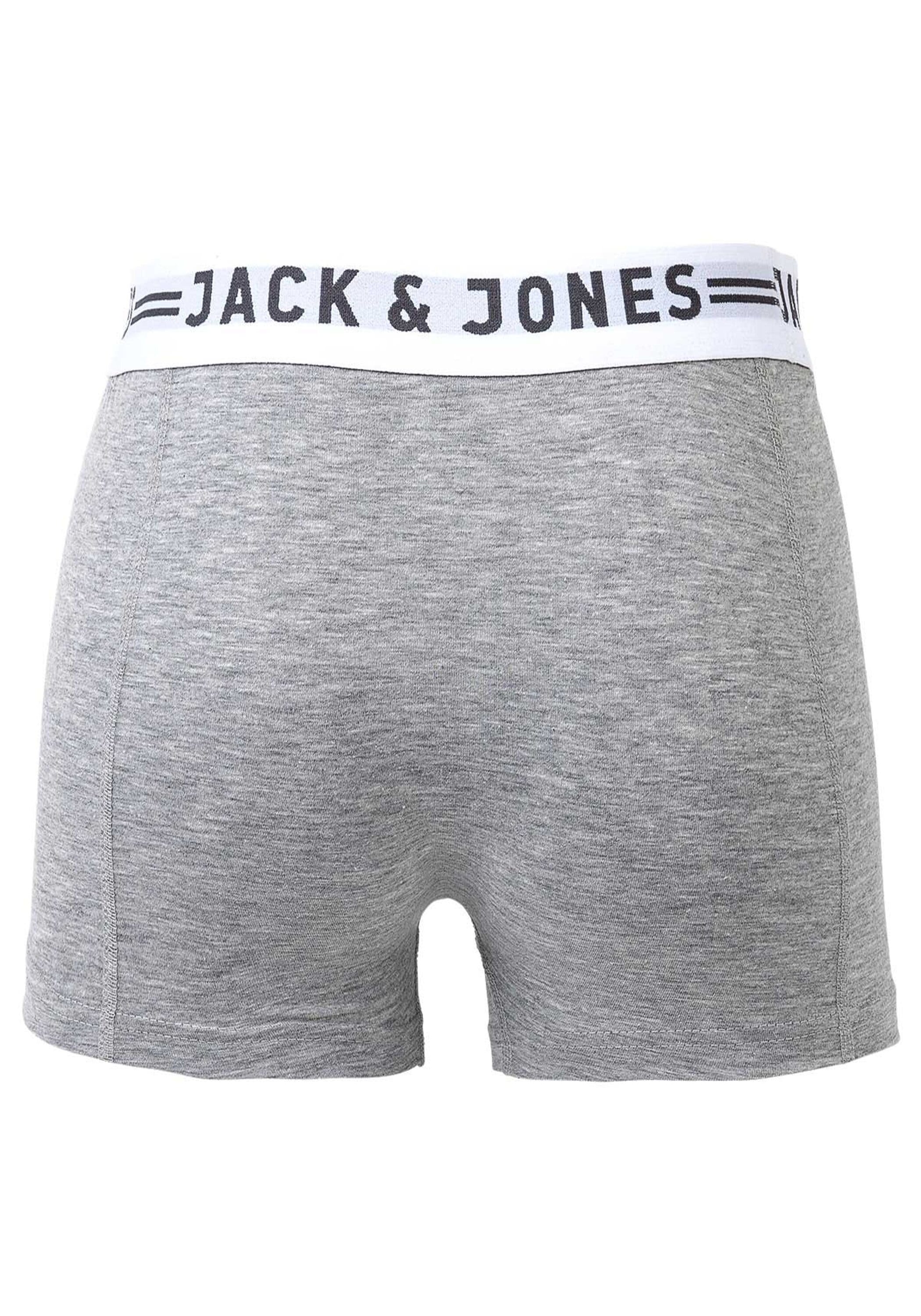 Jack & Jones Boxershorts »Boxershort SENSE TRUNKS 3 PACK 6er Pack«