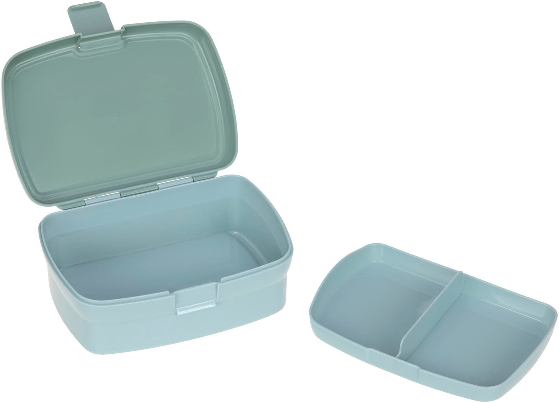 LÄSSIG Lunchbox »Tiny Drivers, Excavator« Set, 2 Stk. tlg. mit Trinkflasche