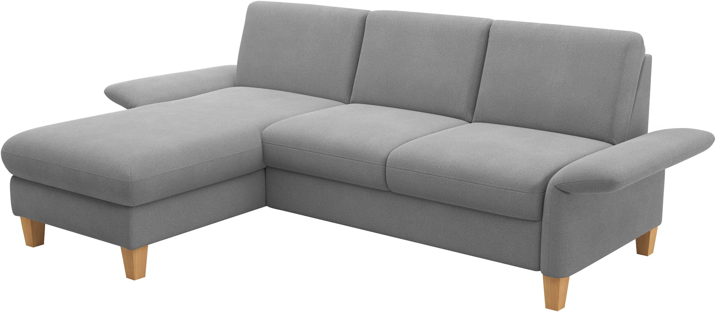 Home affaire Ecksofa »Rochelle, L-Form«, wahlweise mit Armteilverstellung, Bettfunktion und Bettkasten