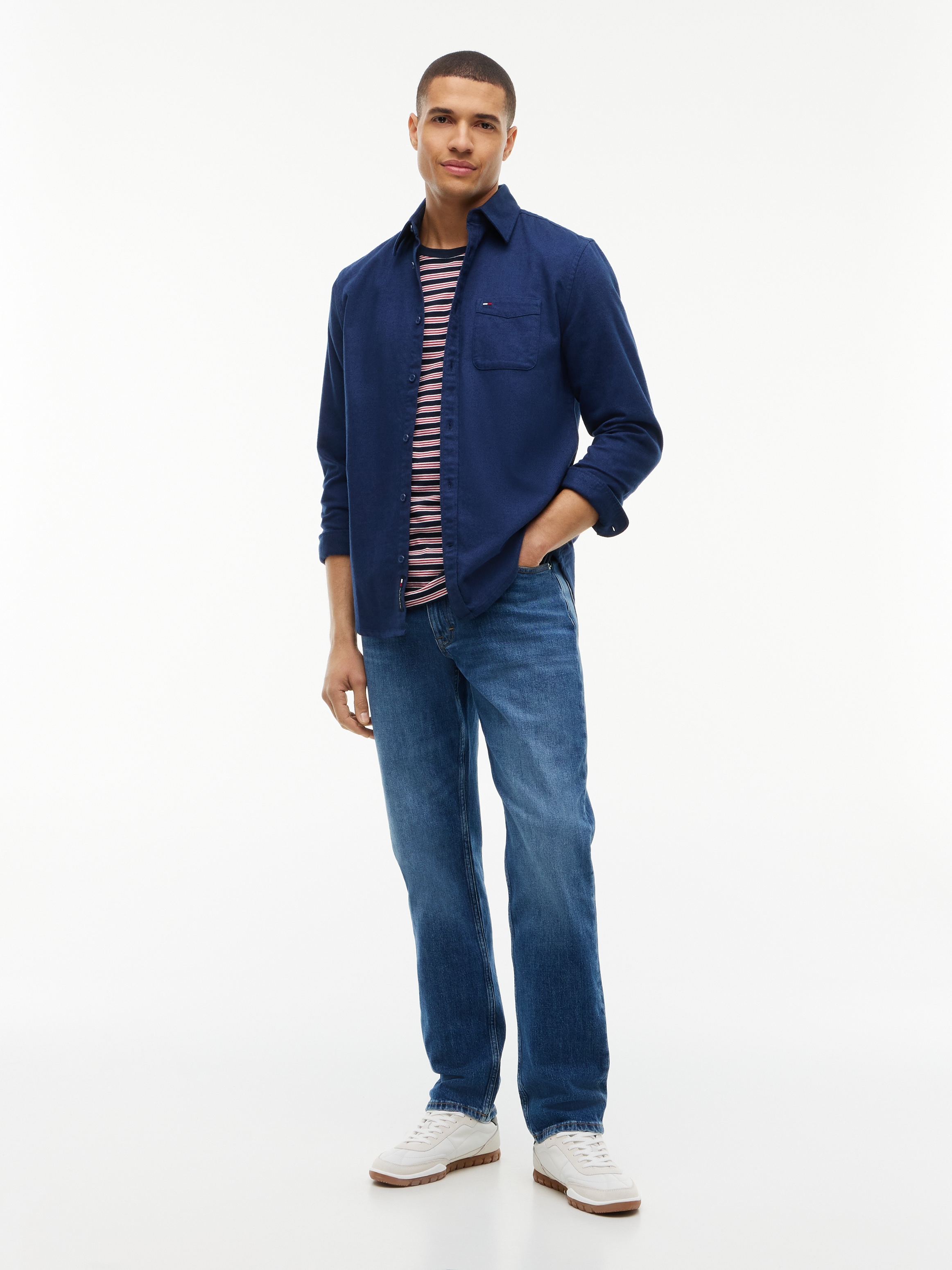 Tommy Jeans Straight-Jeans »RYAN SLIM STRAIGHT« Slim fit mit Taschen