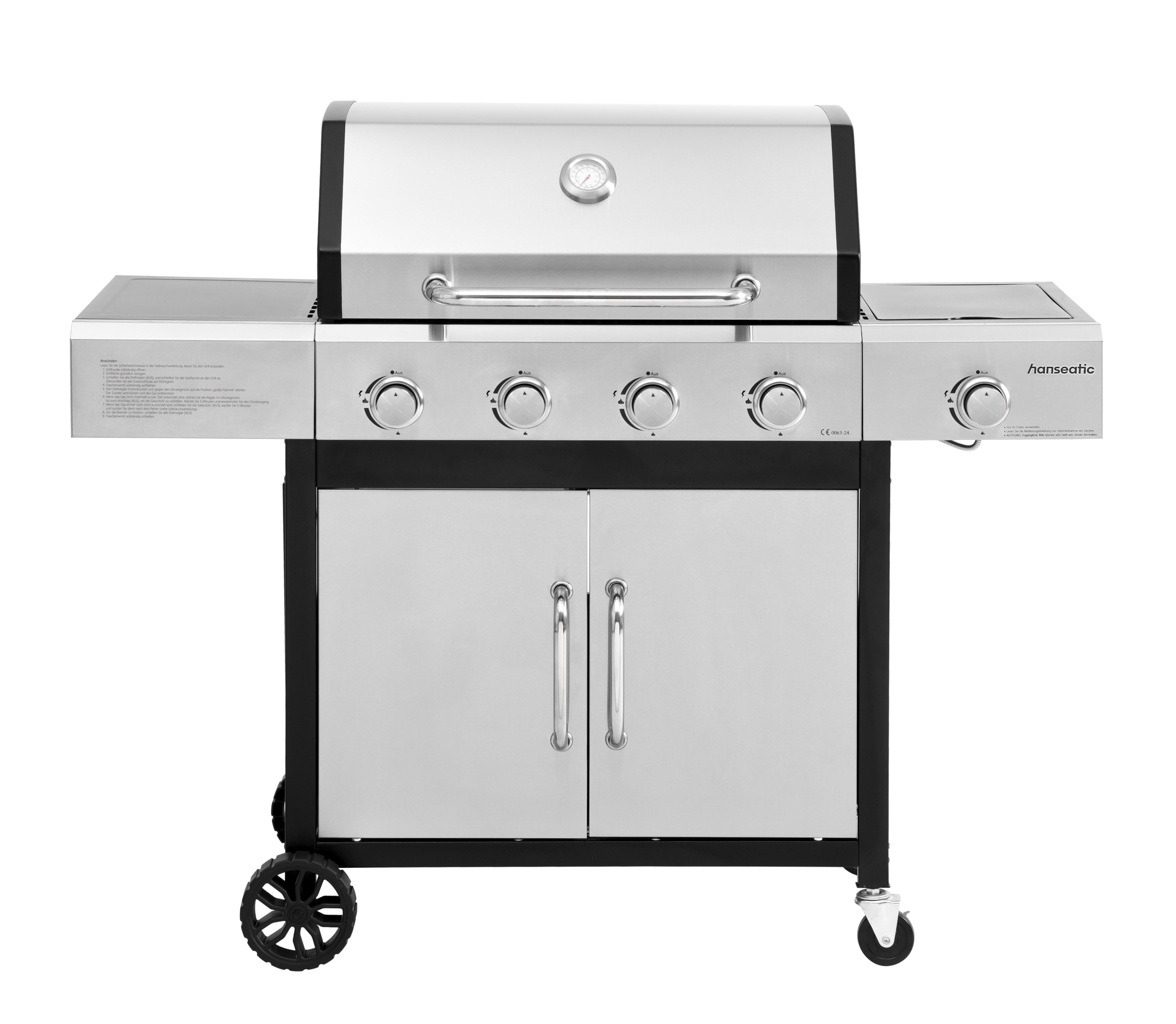Hanseatic Gasgrill »Rockford« inkl. 3 Jahre Herstellergarantie
