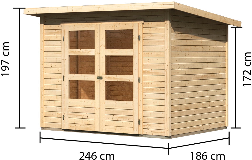 KONIFERA Gartenhaus »Floreana 3«