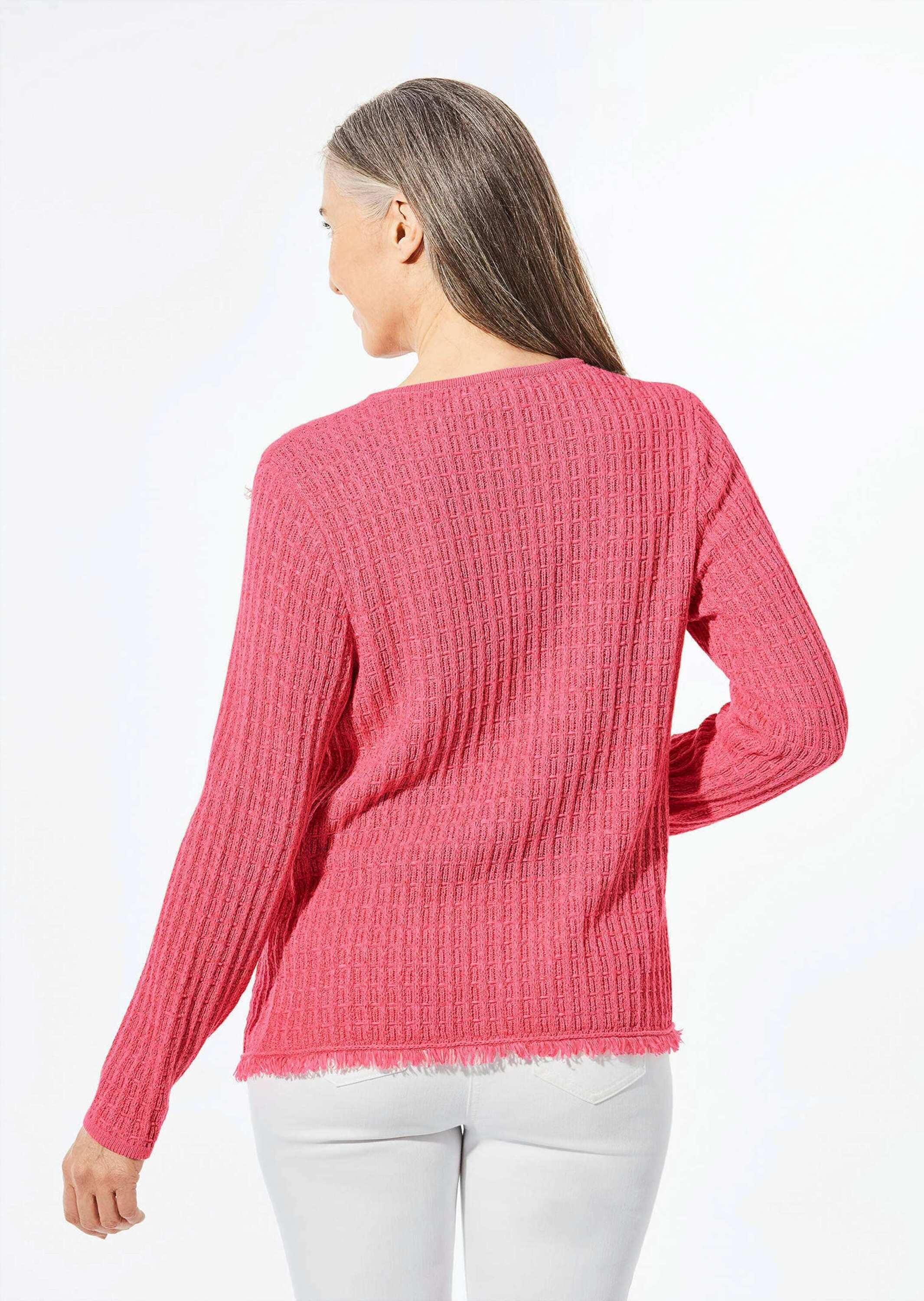 GOLDNER Strickjacke »Strickjacke mit Druckknöpfen«