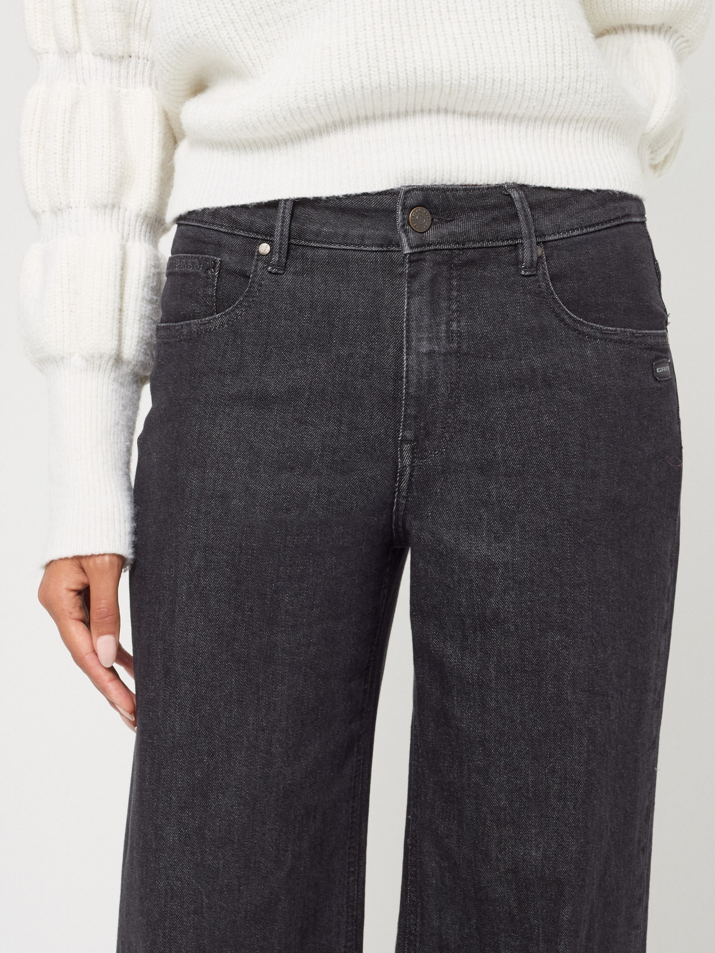 GANG Straight-Jeans »94CARLOTTA LONG« Wide Leg im 5-Pocket-Stil