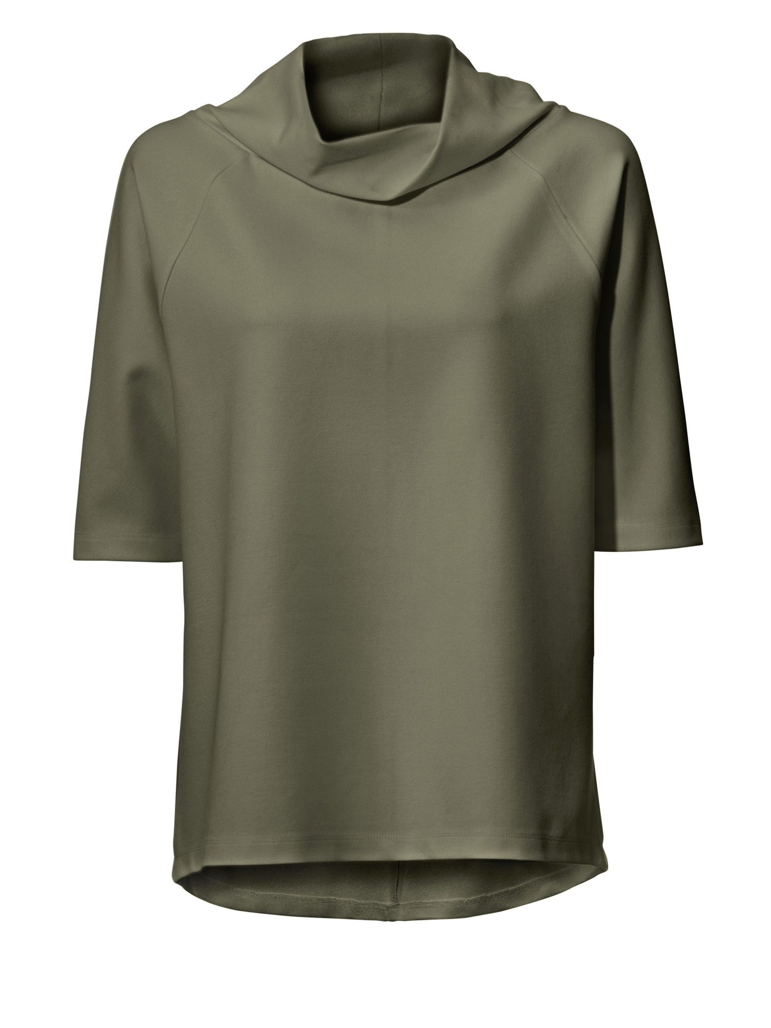 grünes Oversize-Shirt