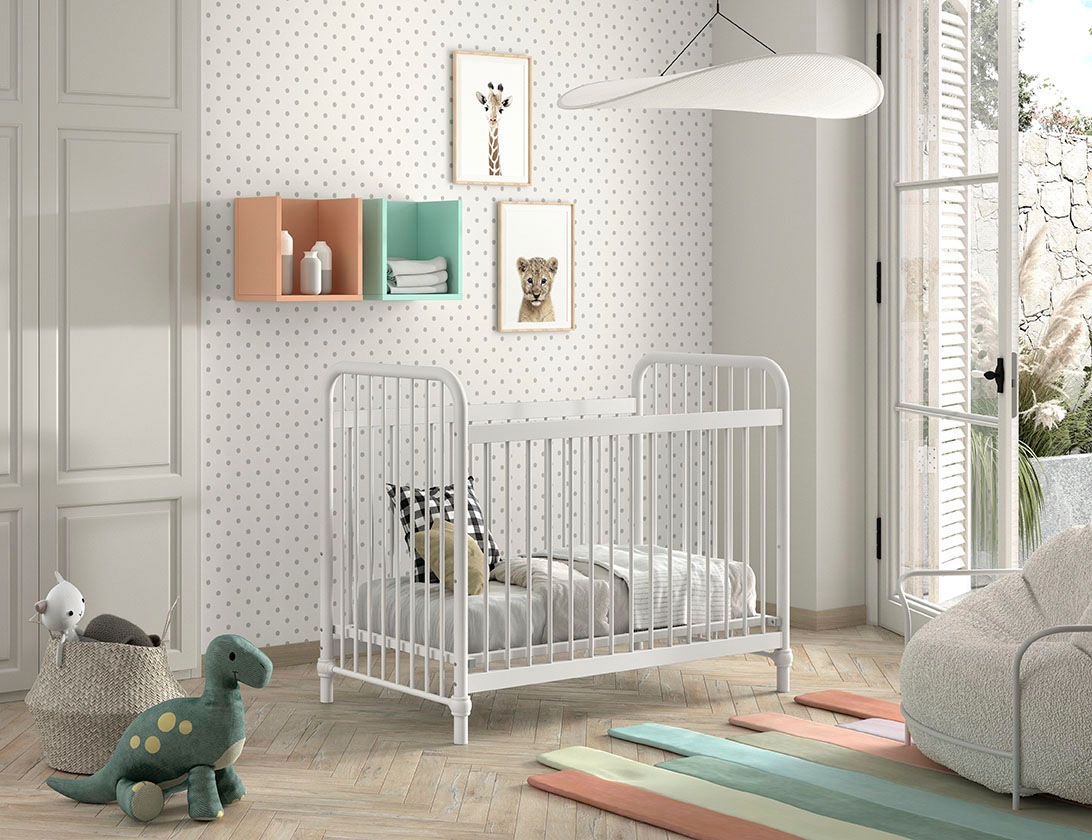 Vipack Kinderbett »Bronxx«, (Made in Europe), aus Metall