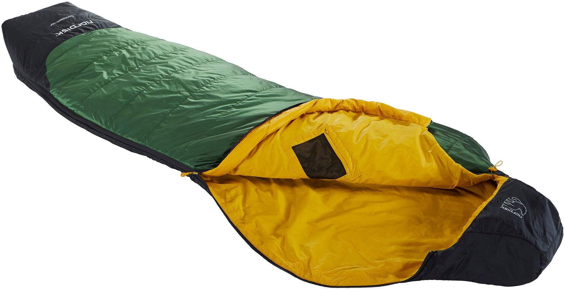 Nordisk Mumienschlafsack »Gormsson +10Â° Curve«, (2 tlg.)