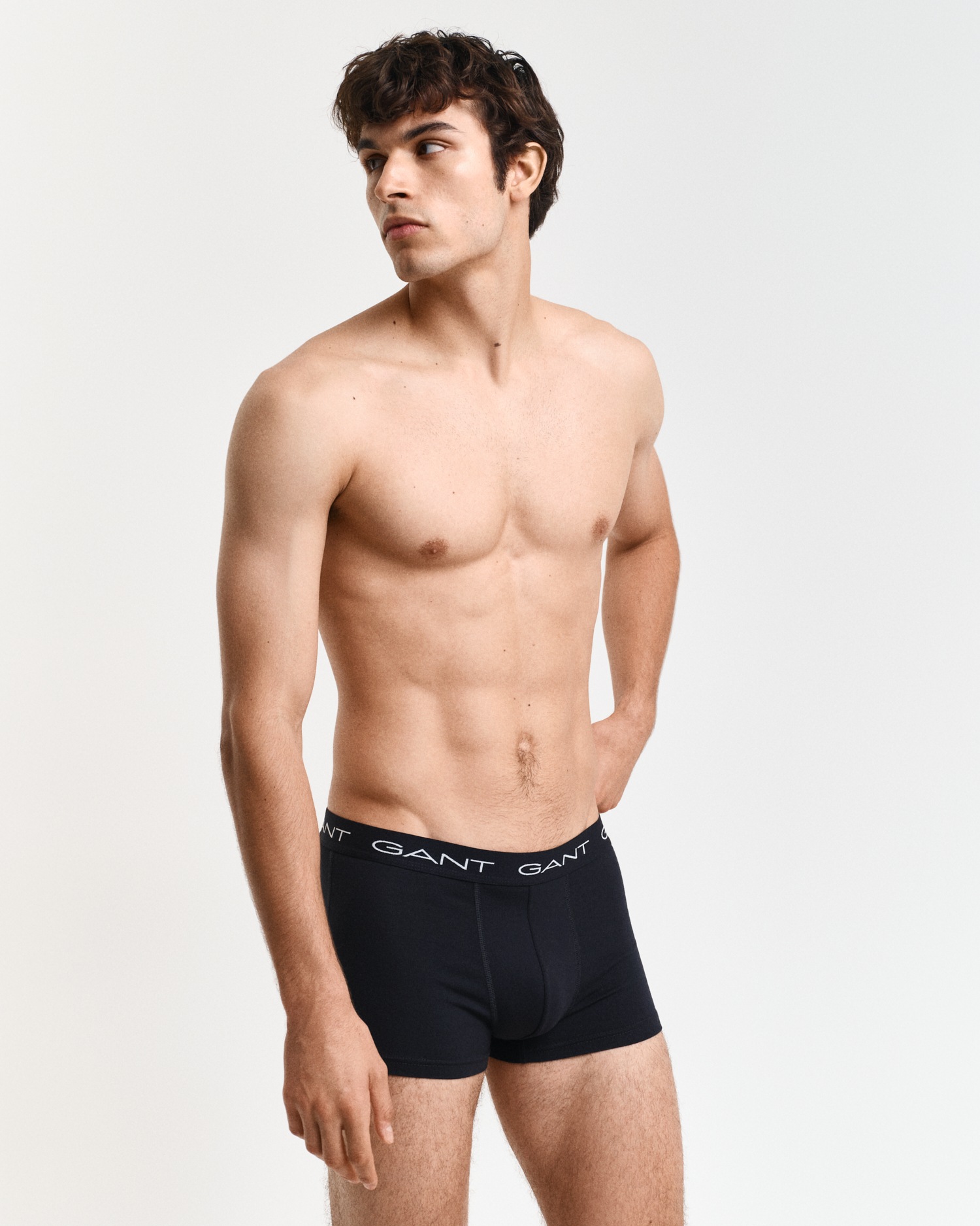 Gant Boxershorts Packung, 3, 3 Stk. mit elastischem Logobund