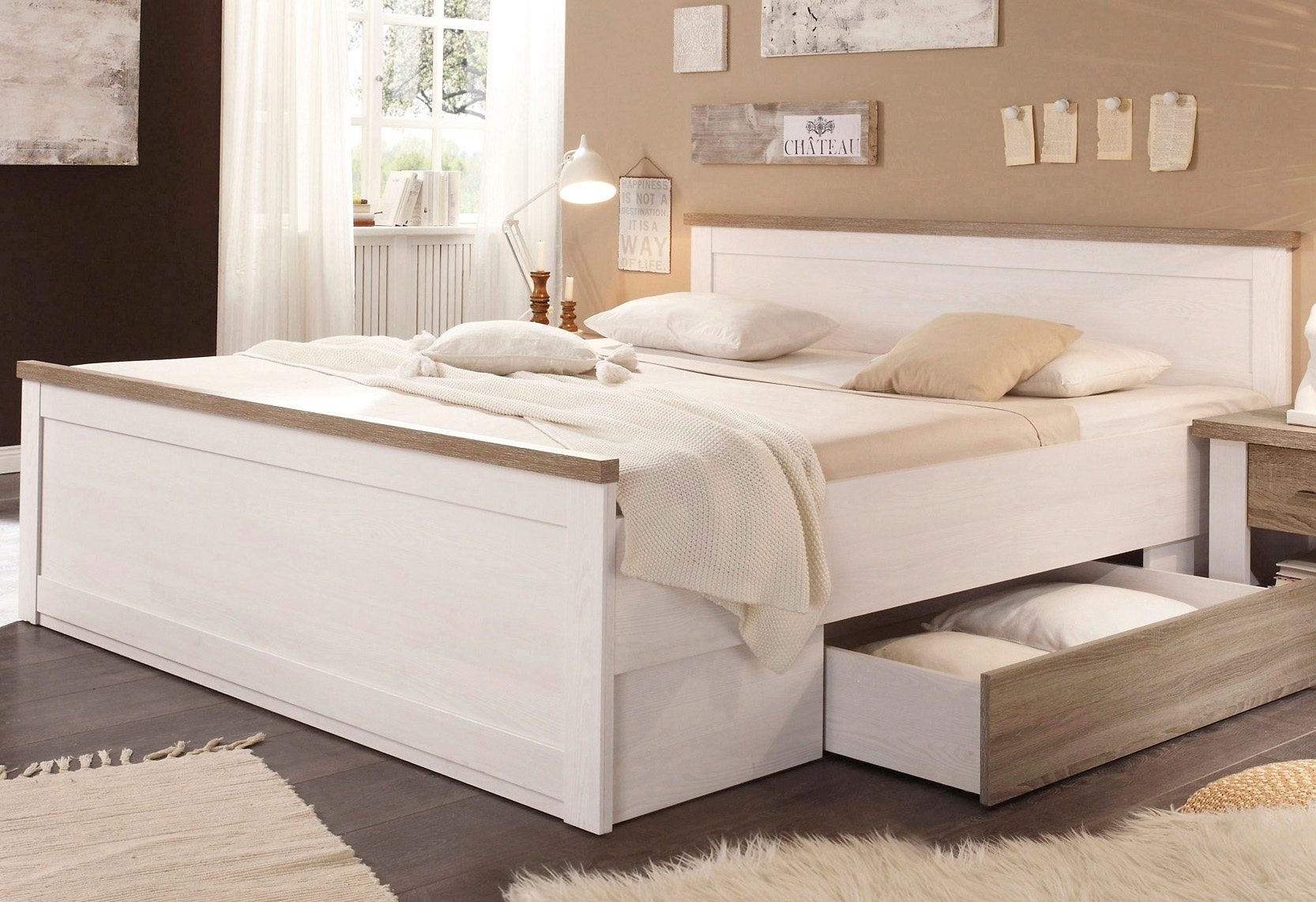 Schlafkontor Bett inklusive »Luca«, bei OTTO Schubkasten